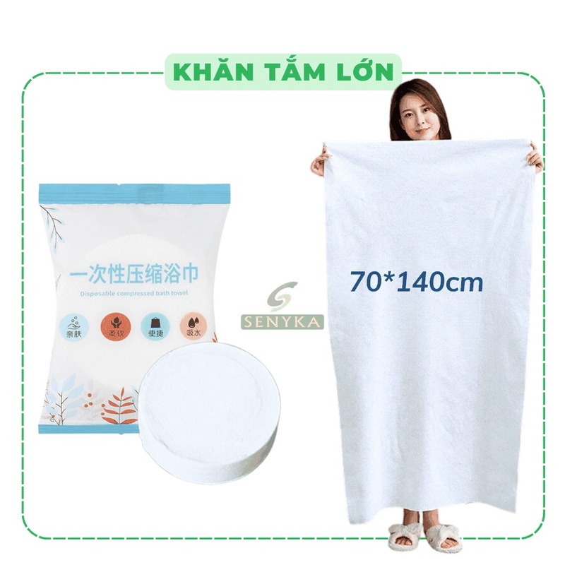 Khăn nén sử dụng loại nào tốt?