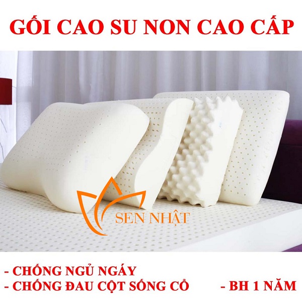 Gối cao su non cao cấp