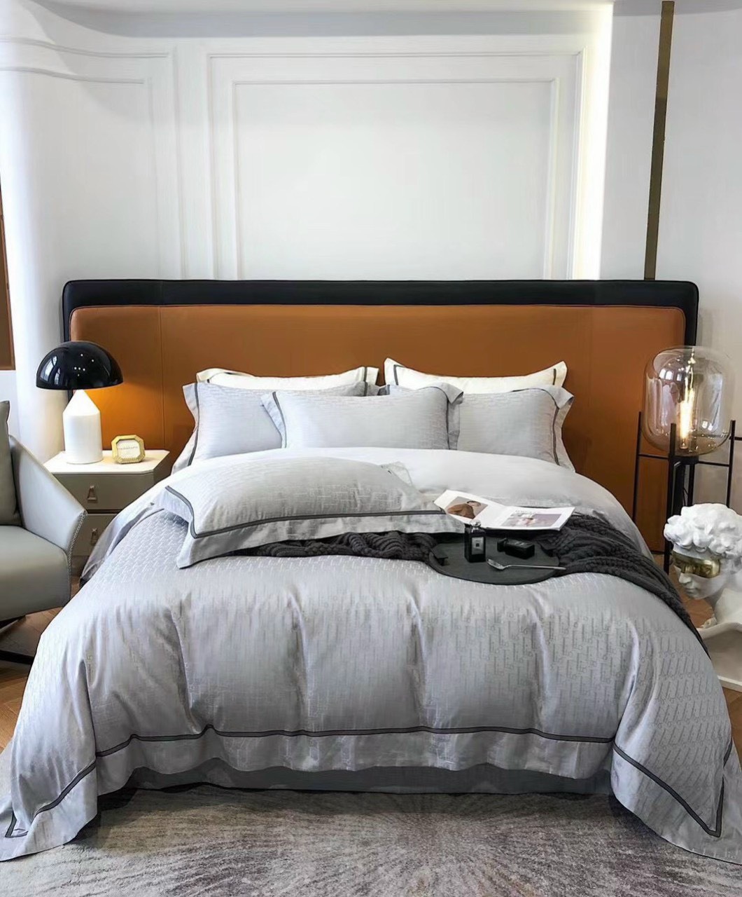 Bộ chăn ga Lụa Tencel Mix Sateen Siêu Phẩm