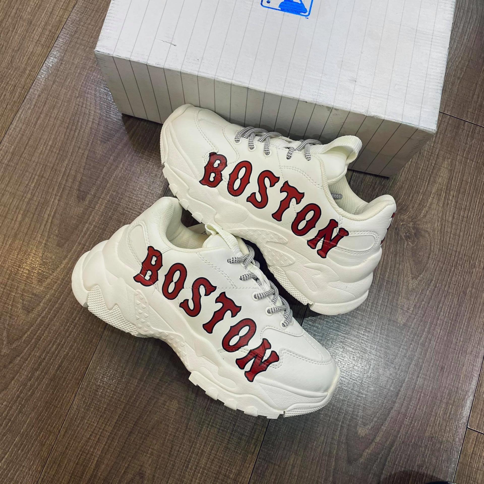 1 SỈ giày MLB Boston Trắng Superfake  Nguồn sỉ giày sneaker tphcm