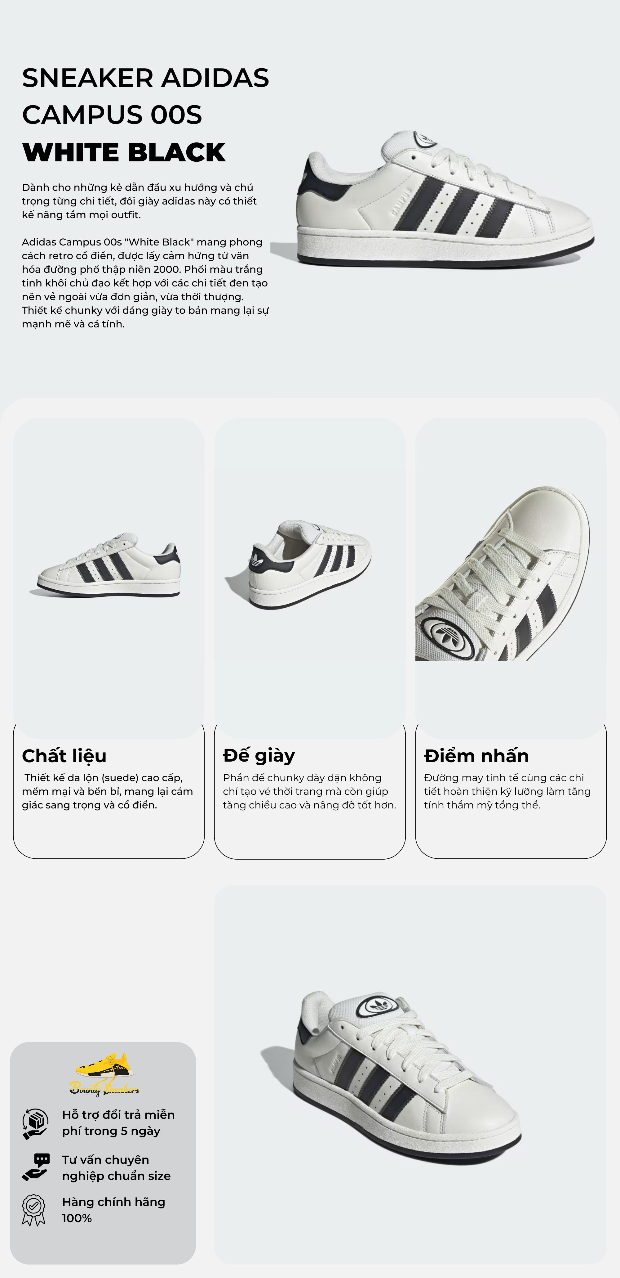 Giày Sneaker Adidas Campus 00s