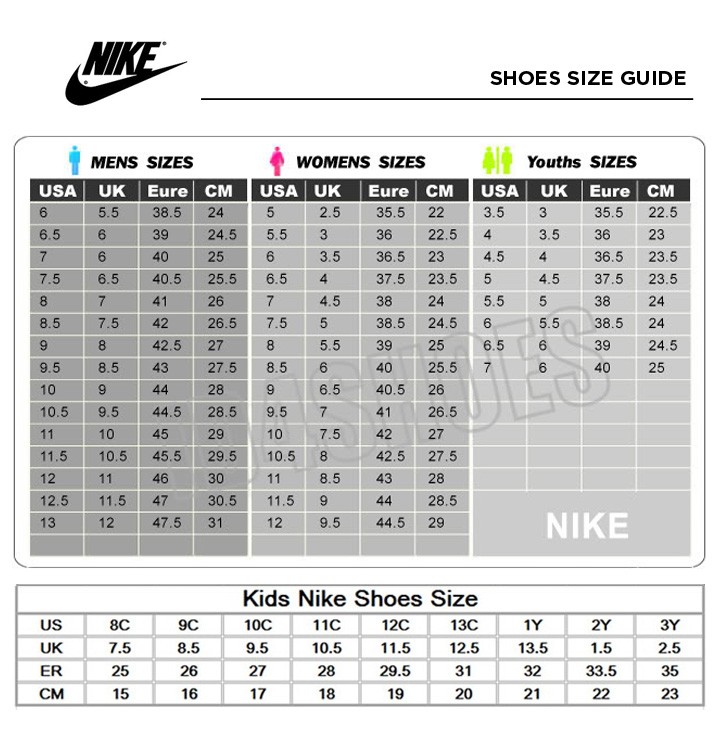 Japan Shoe Size Chart