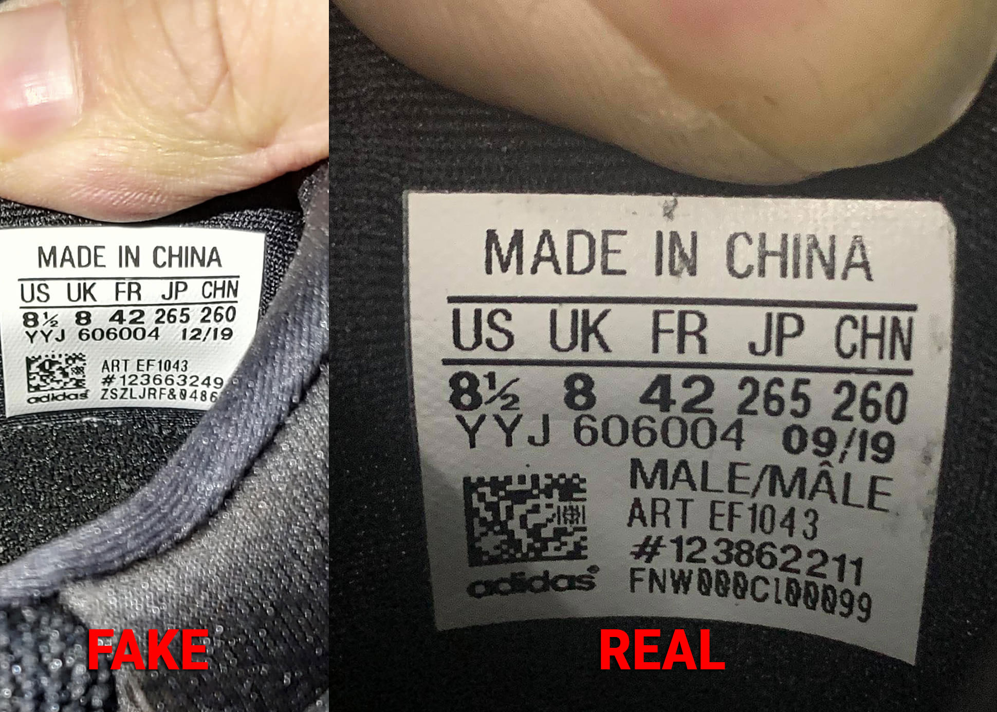 tem giày adidas 2021