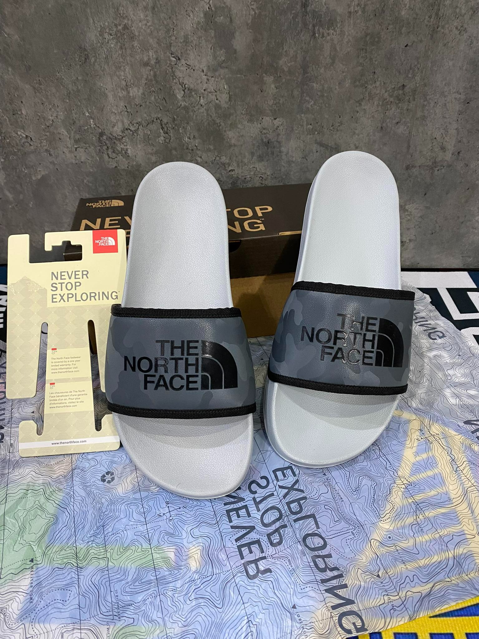 Dép Thời Trang The North Face Base Camp Slide III Camo