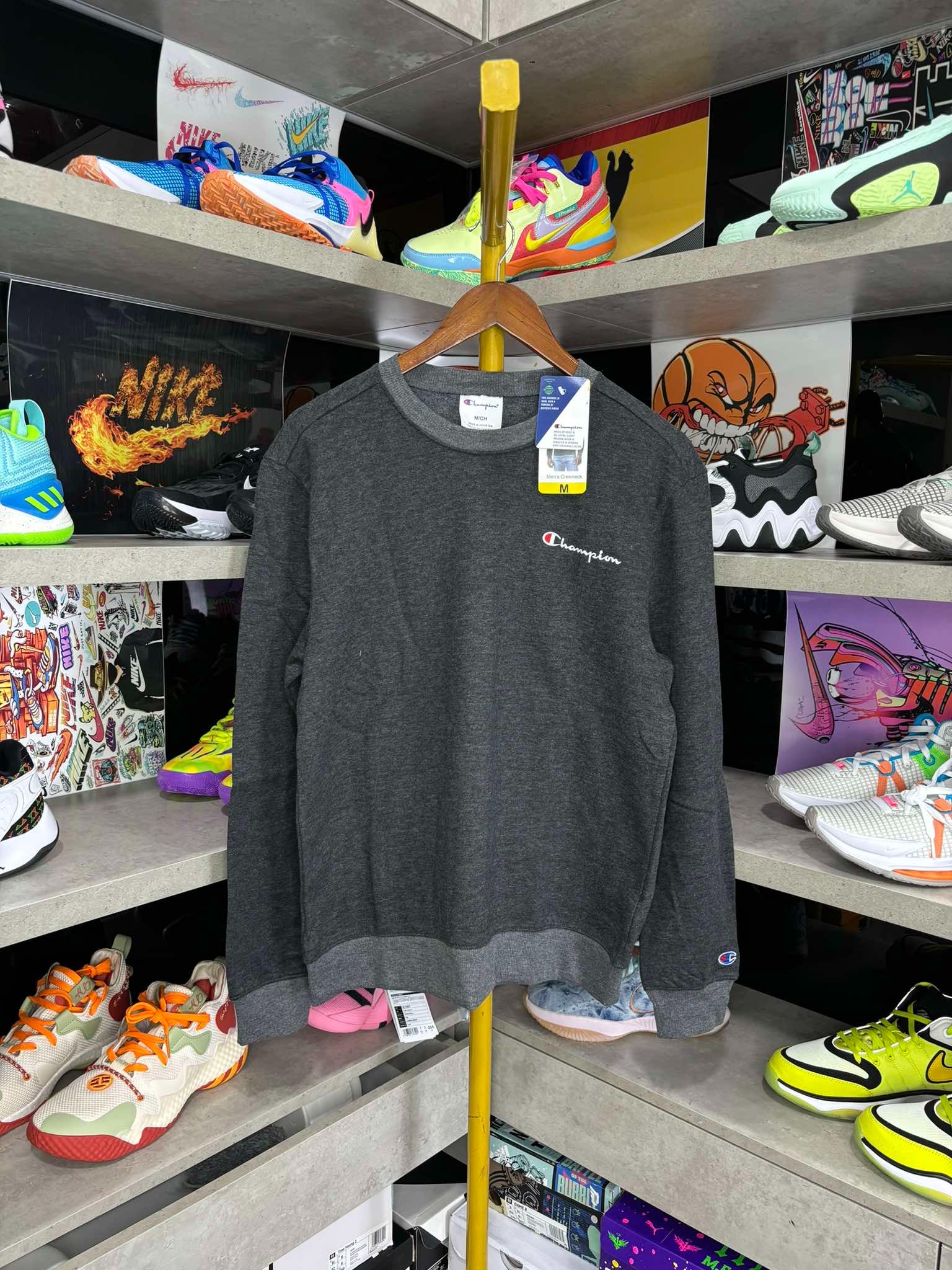 ao-sweater-thu-dong-champion-men-crewneck-oxford-sport-1563551ochacoal-hang-chin