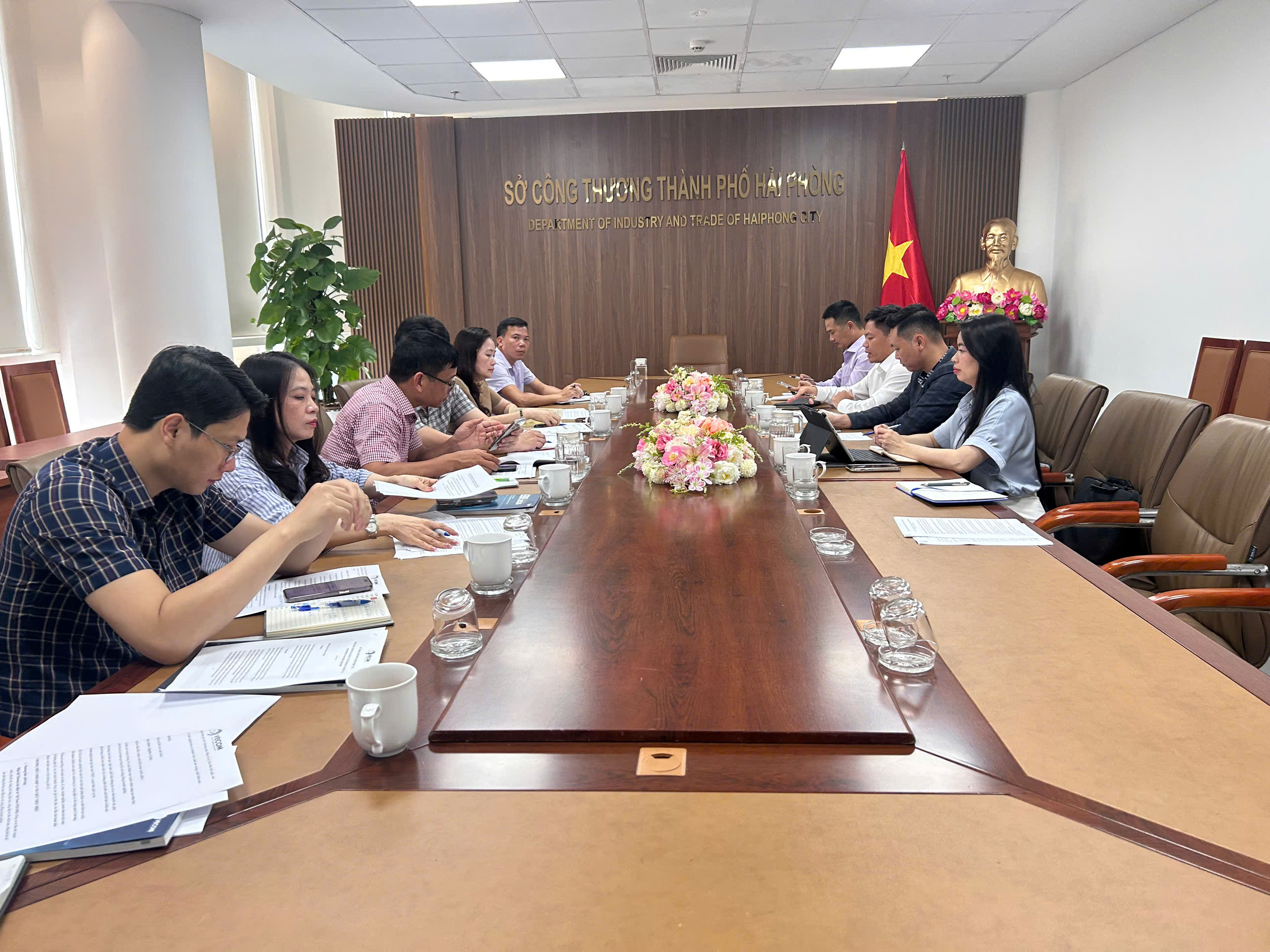 VECOM làm việc với Sở Công Thương TP. Hải Phòng: Thúc đẩy thương mại điện tử xuyên biên giới, hỗ trợ doanh nghiệp vươn tầm quốc tế