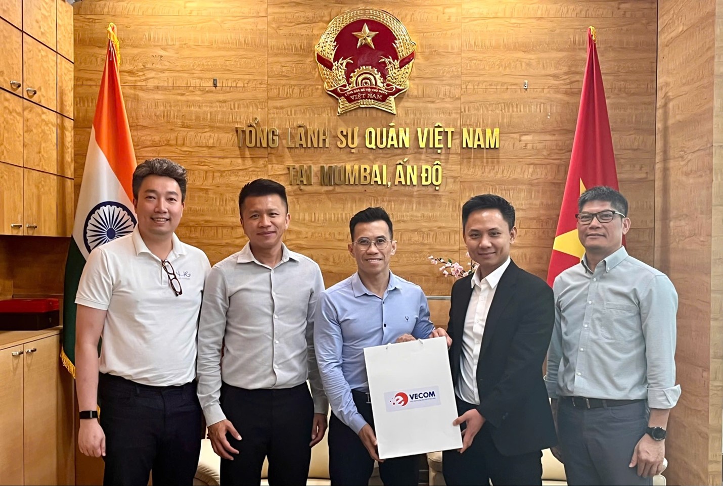 TỪ KẾT NỐI ĐẾN HỢP TÁC DẤU ẤN ĐOÀN DOANH NGHIỆP HỘI VIÊN VECOM TẠI ẤN ĐỘ 2026