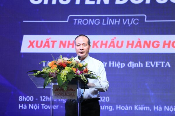 Ông Cao Quốc Hưng – Thứ trưởng bộ Công Thương phát biểu khai mạc