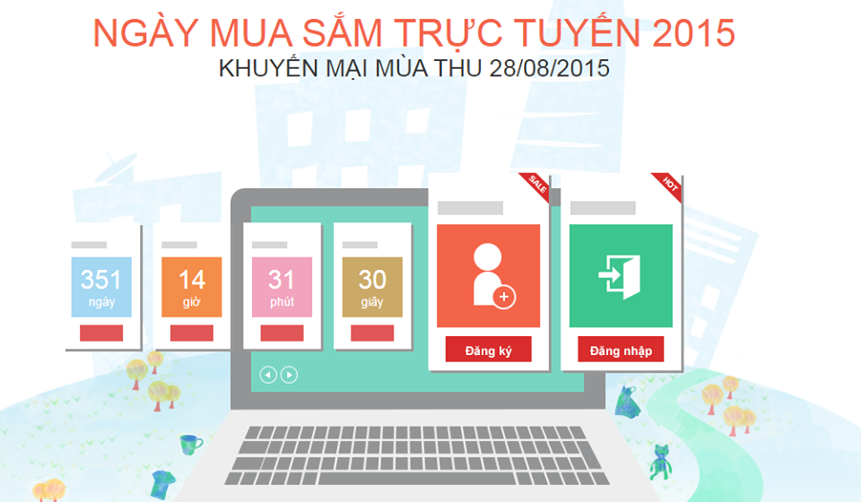 Ngày mua sắm mùa thu diễn ra vào thứ Sáu ngày 28/08/2015