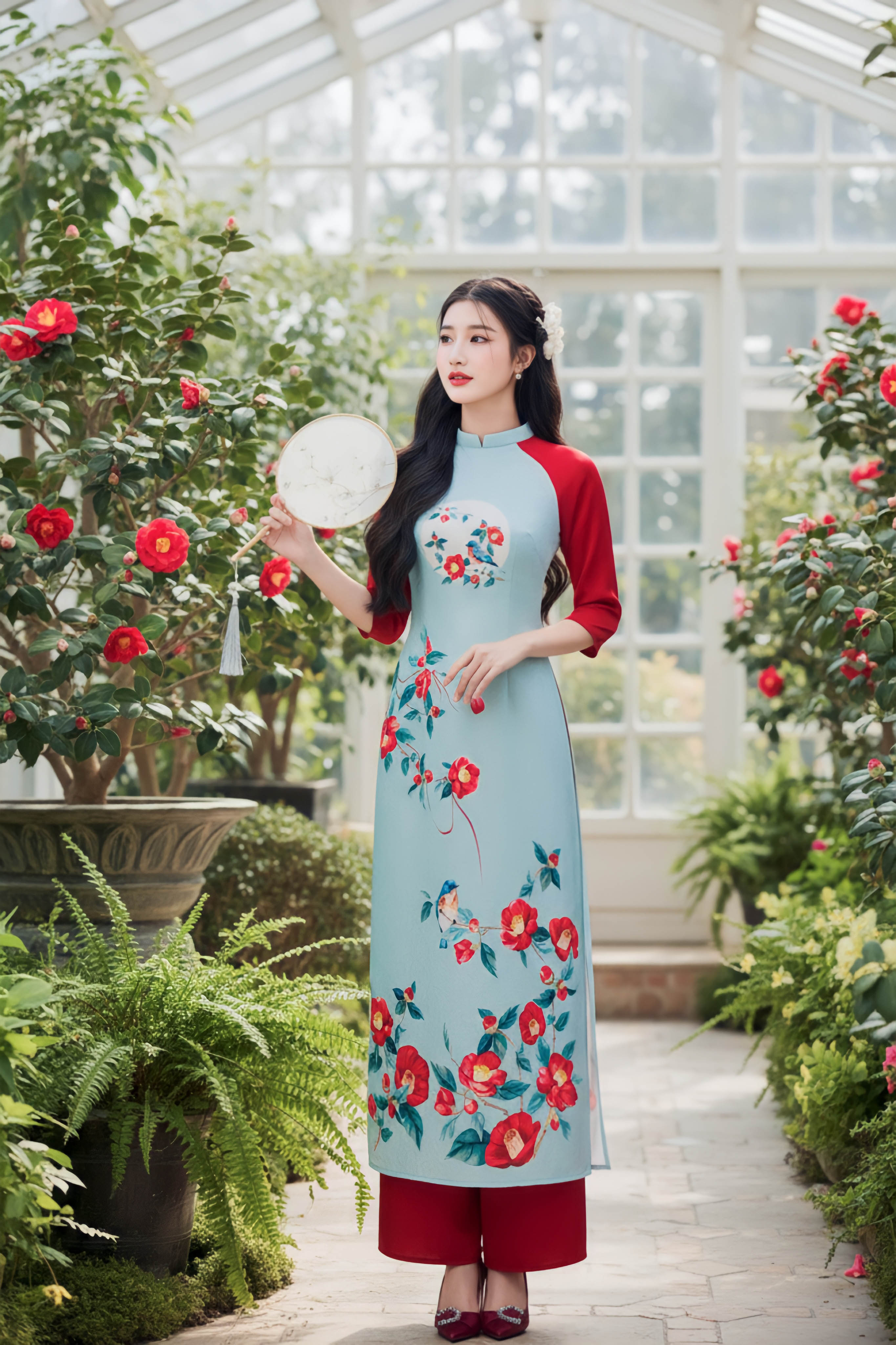 Áo dài Nhã Uyên