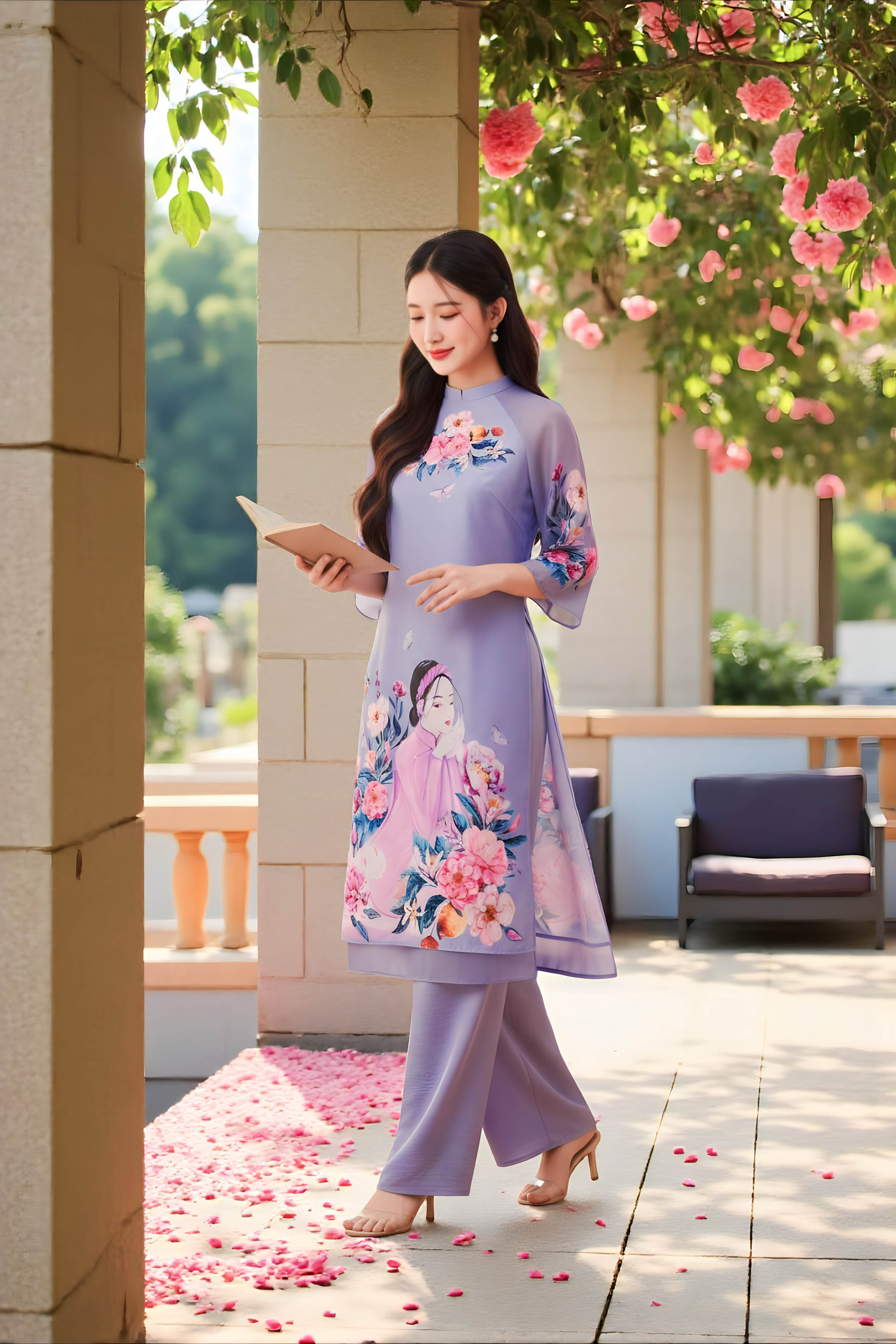 Áo dài Dạ Liên