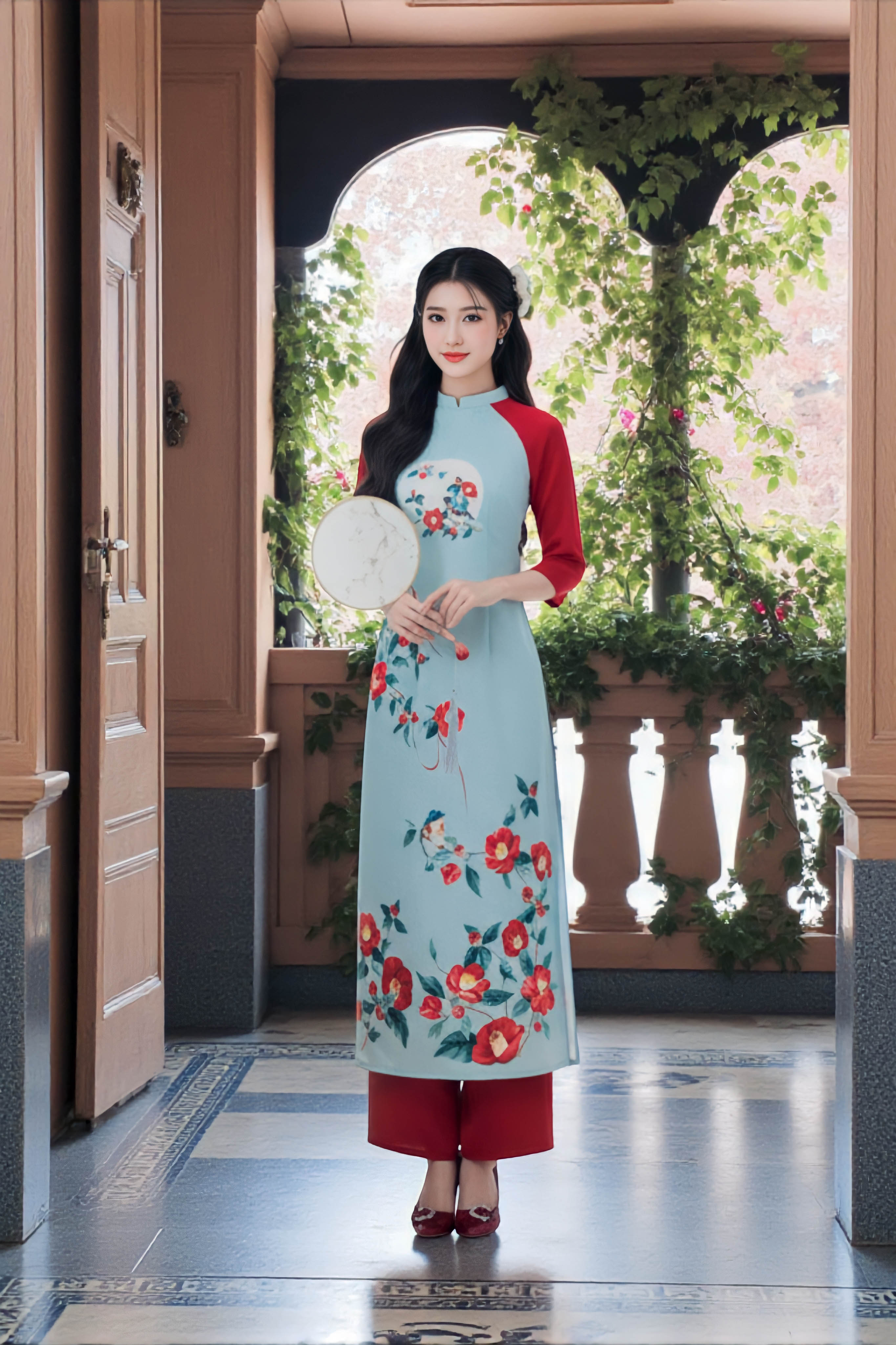 Áo dài Nhã Uyên