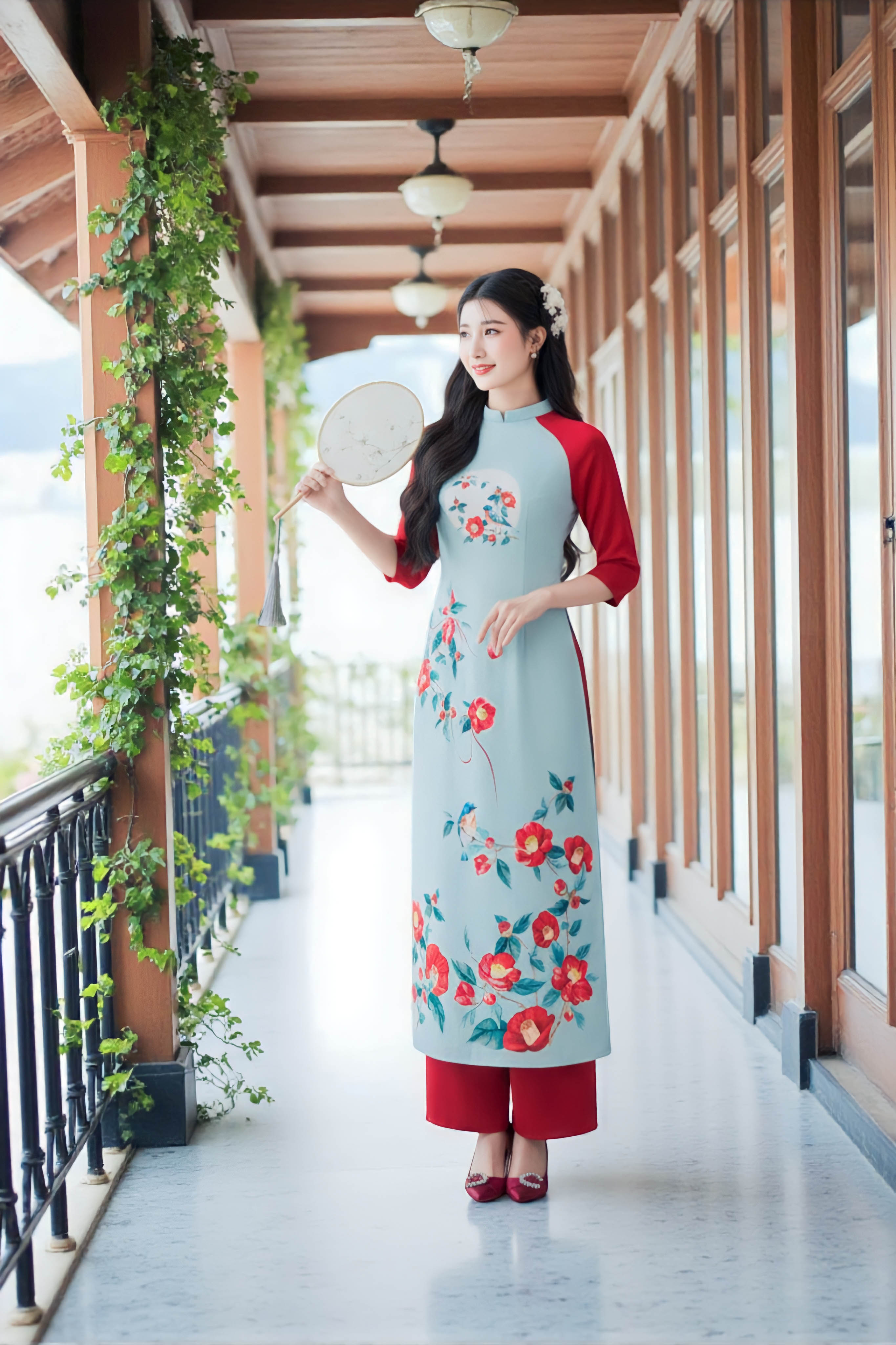 Áo dài Nhã Uyên