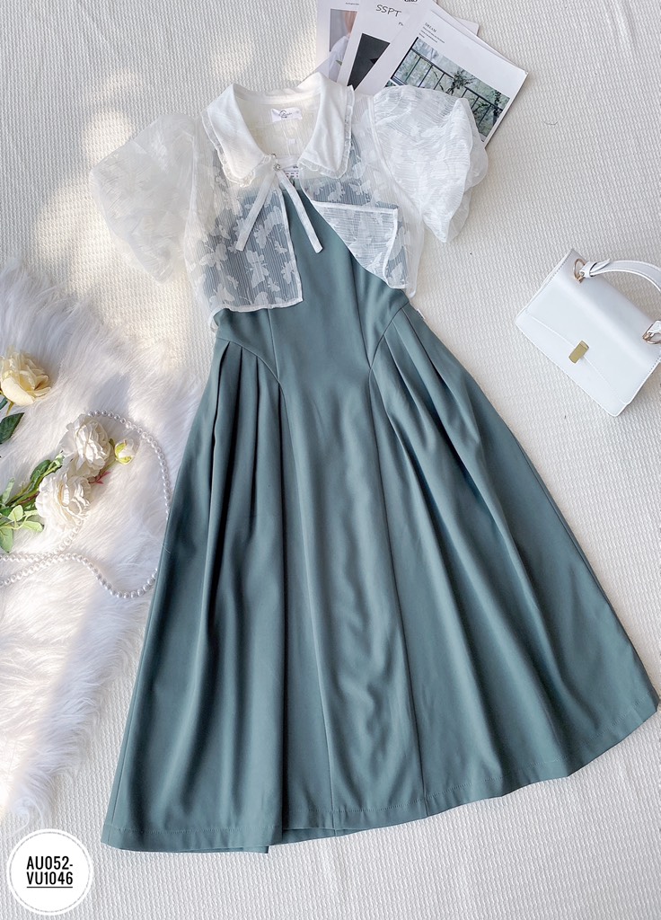 Đầm caro Blapink đầm cổ sen phối màu sọc caro phong cách dễ thương nhí  nhảnh - Đầm, váy nữ | ThờiTrangNữ.vn