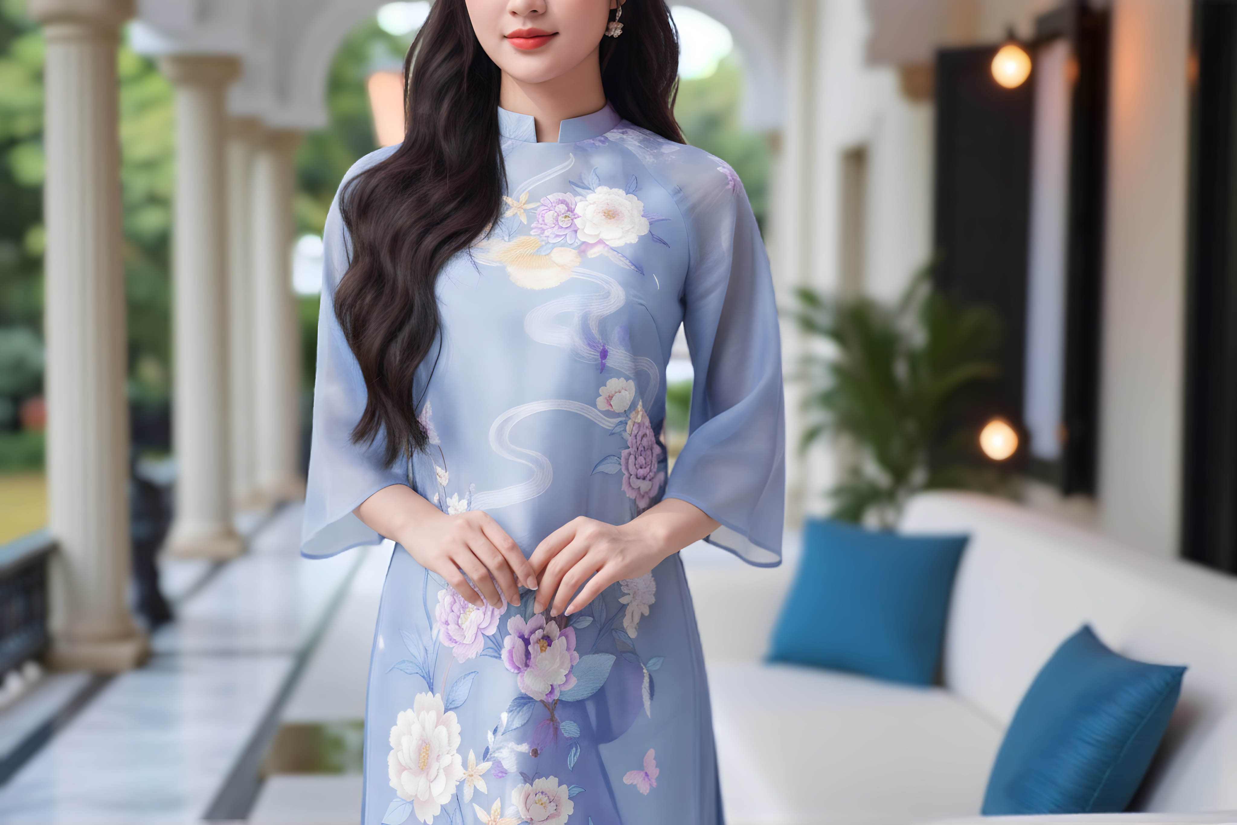 Set áo dài Bích Gia