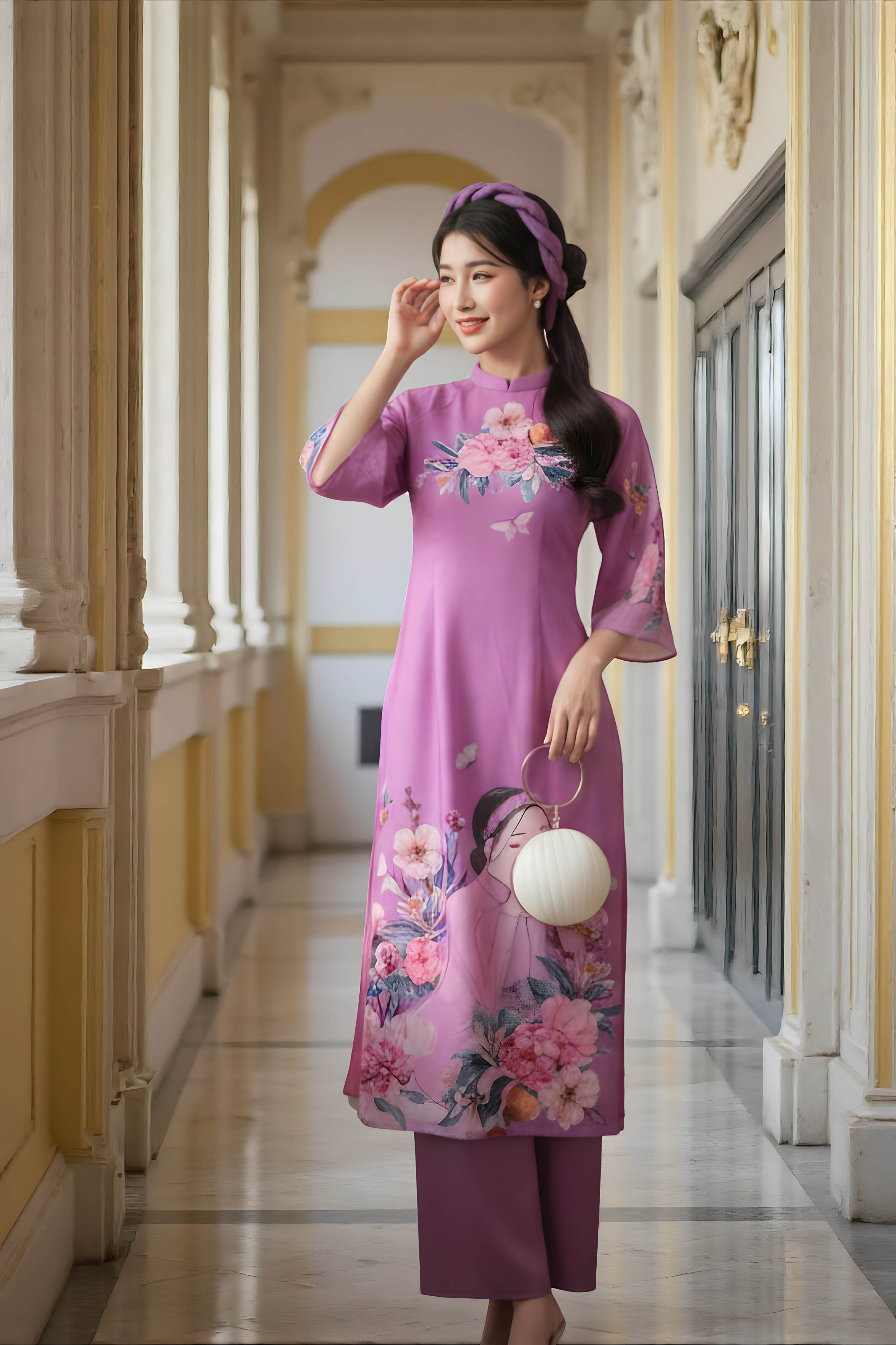Áo dài Cẩm Chi