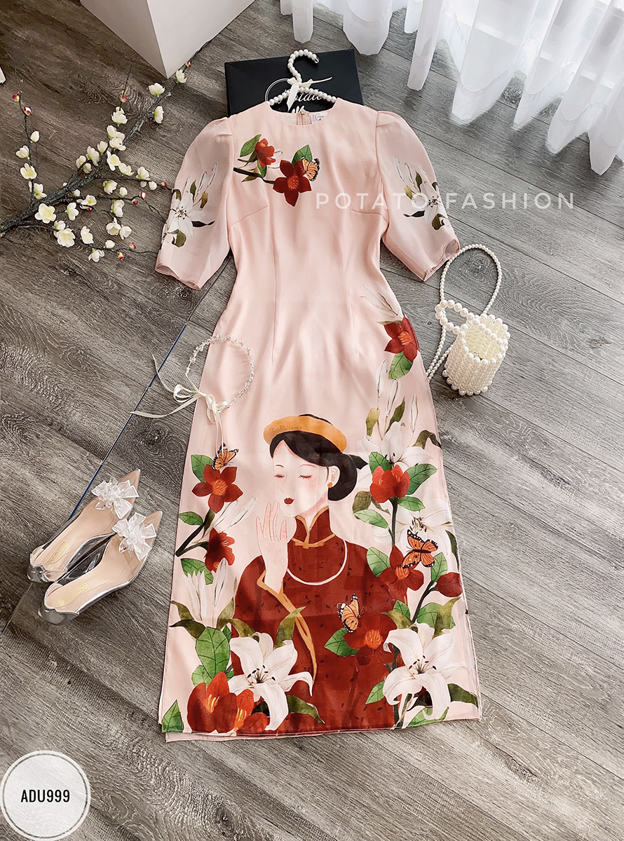 Áo dài Kiều Nga