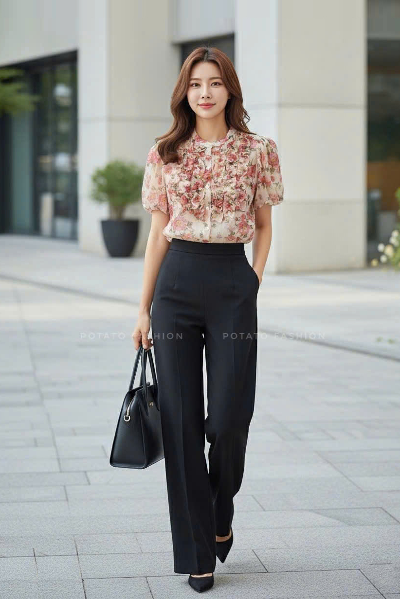 Áo sơ mi bèo ngực