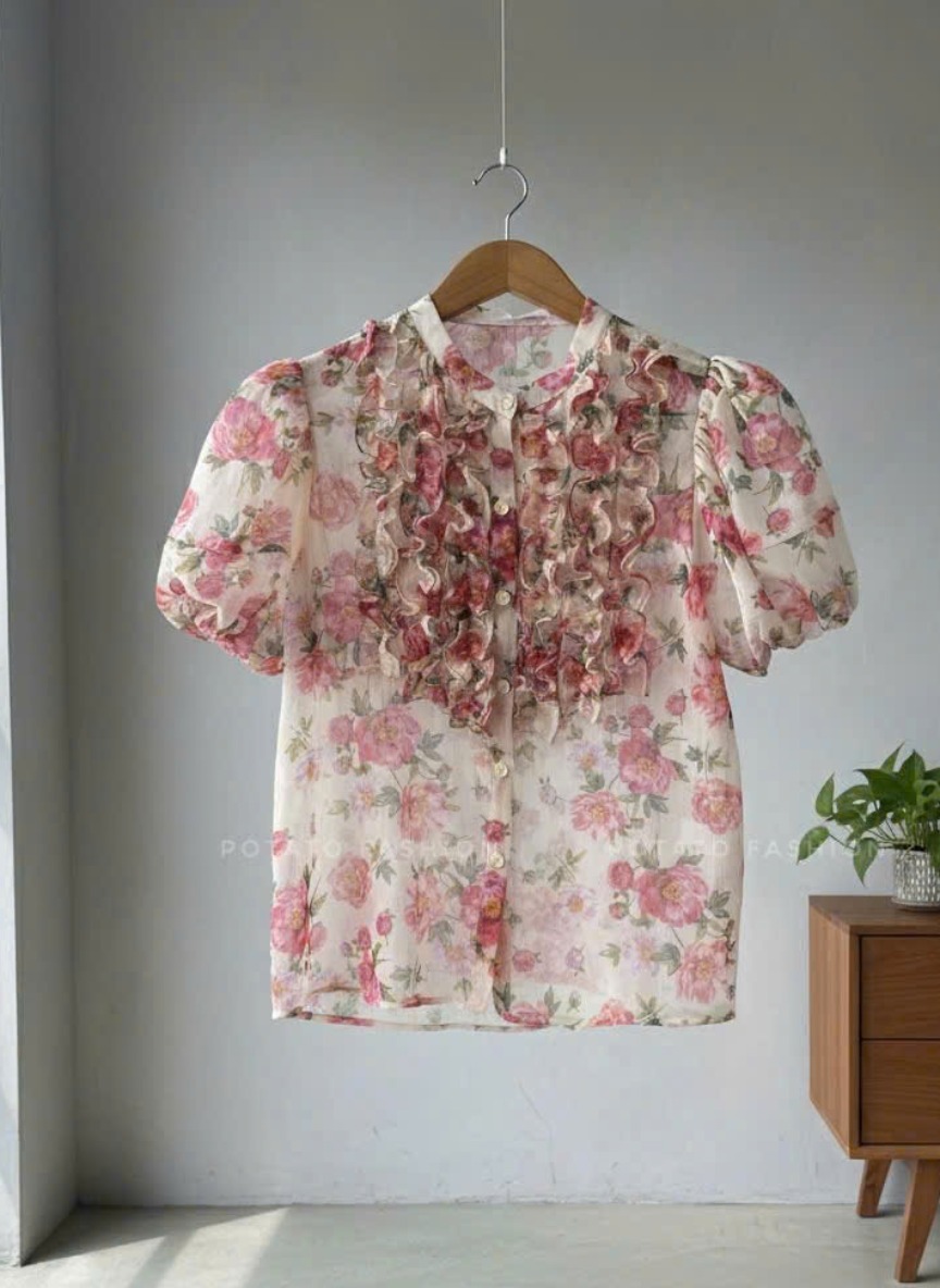 Áo sơ mi bèo ngực
