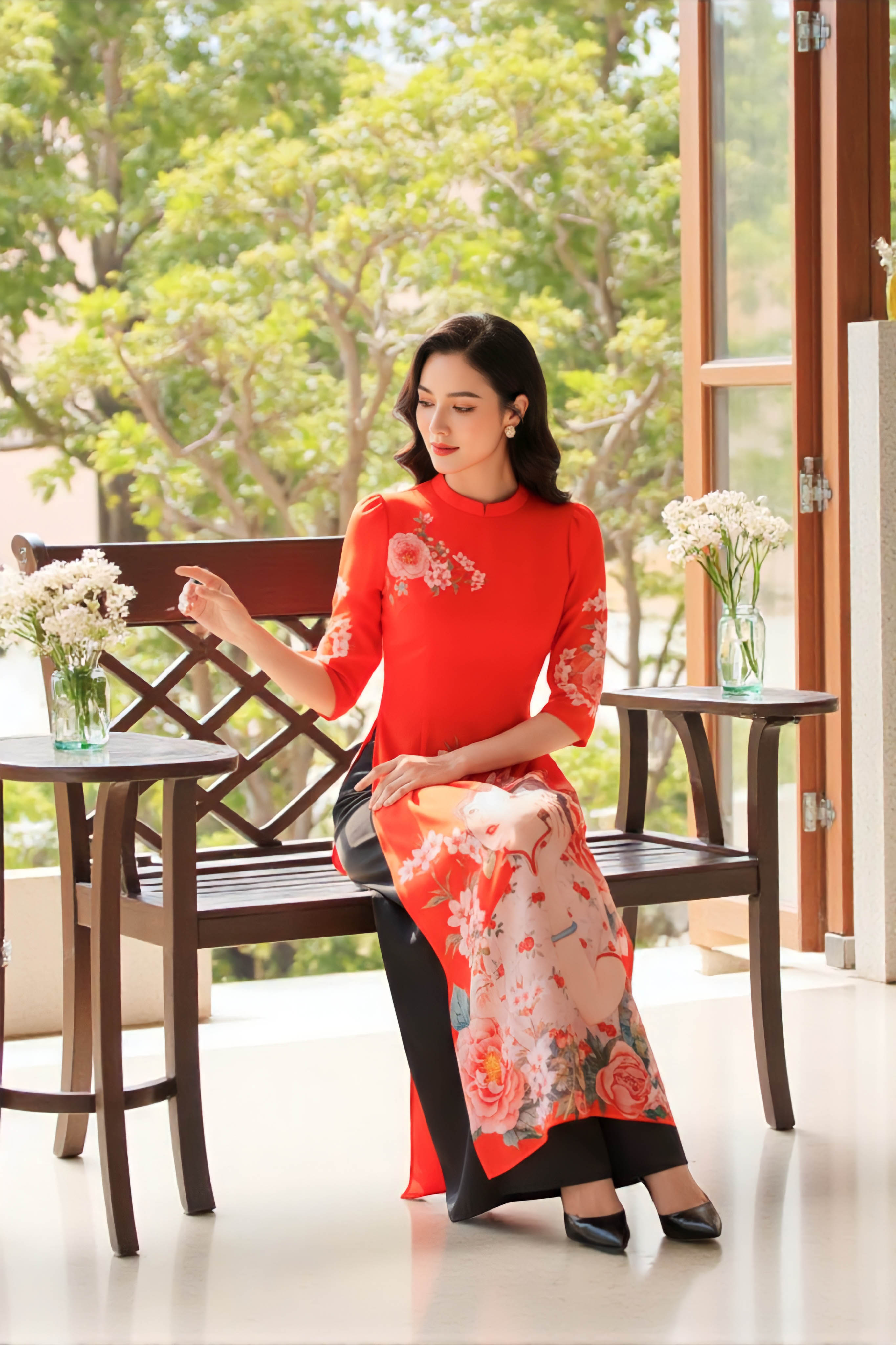 Set áo dài Ngự Sắc