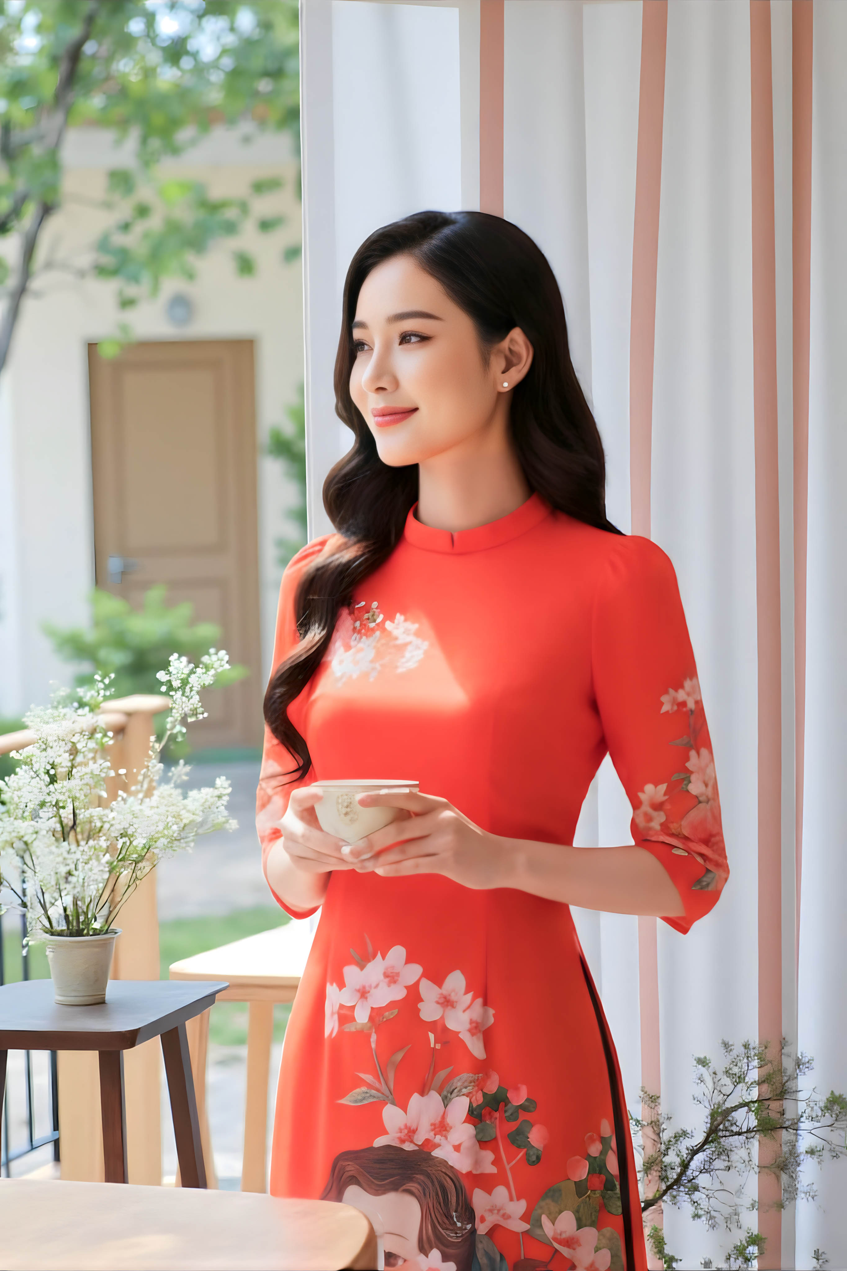 Set áo dài Ngự Sắc