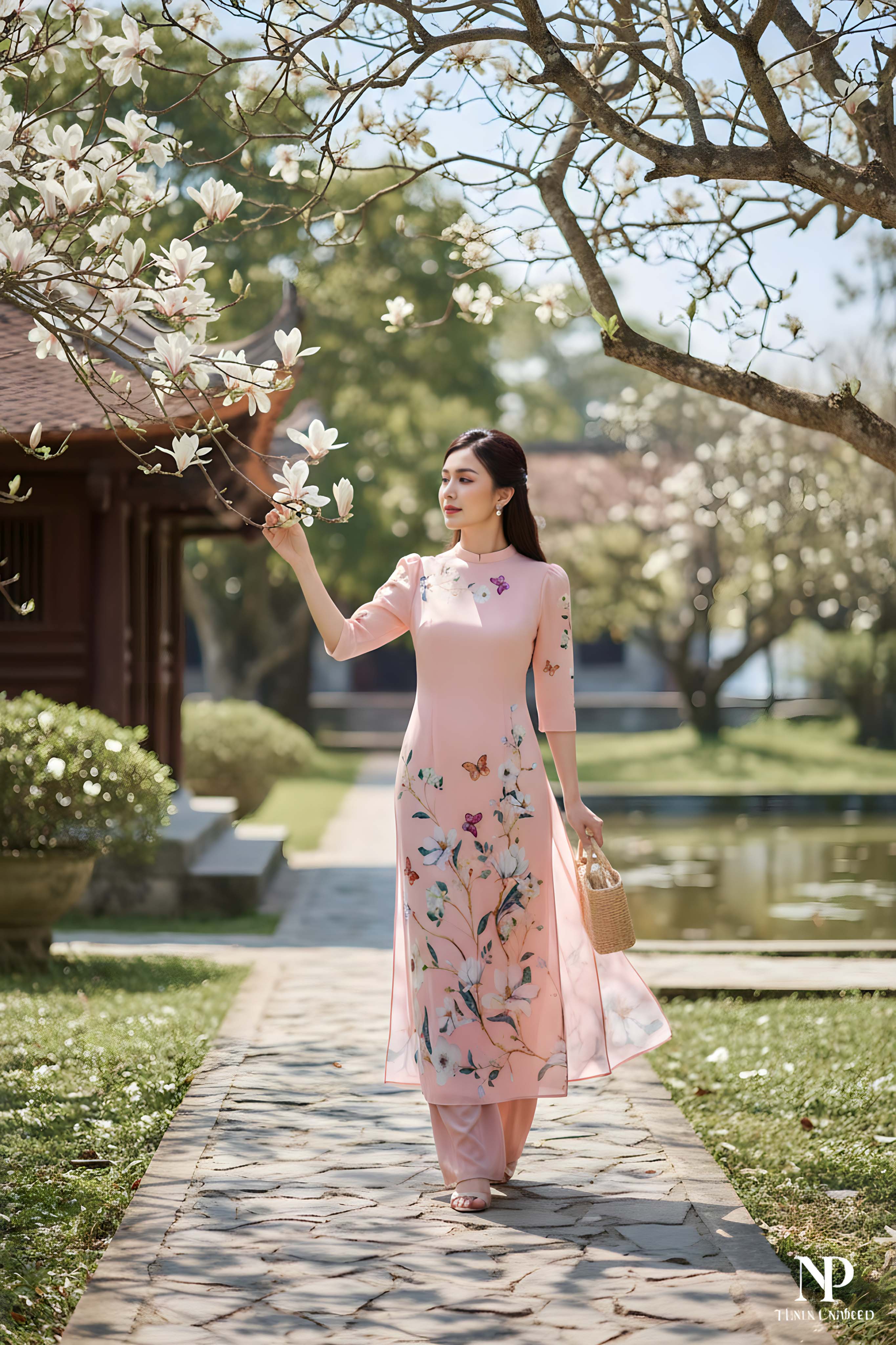 Áo dài Mẫn Hoa