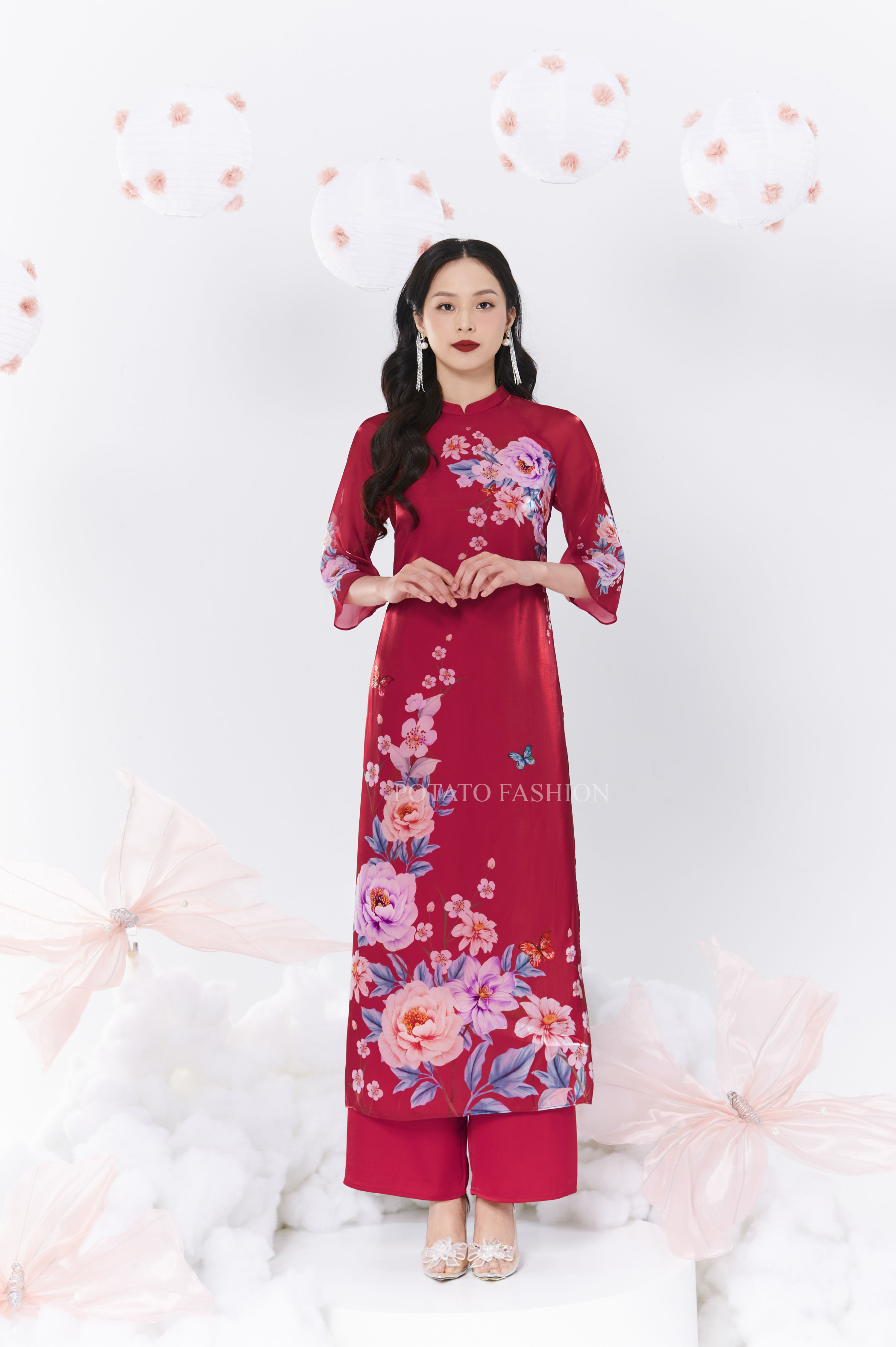 Áo dài Nhật Hoa