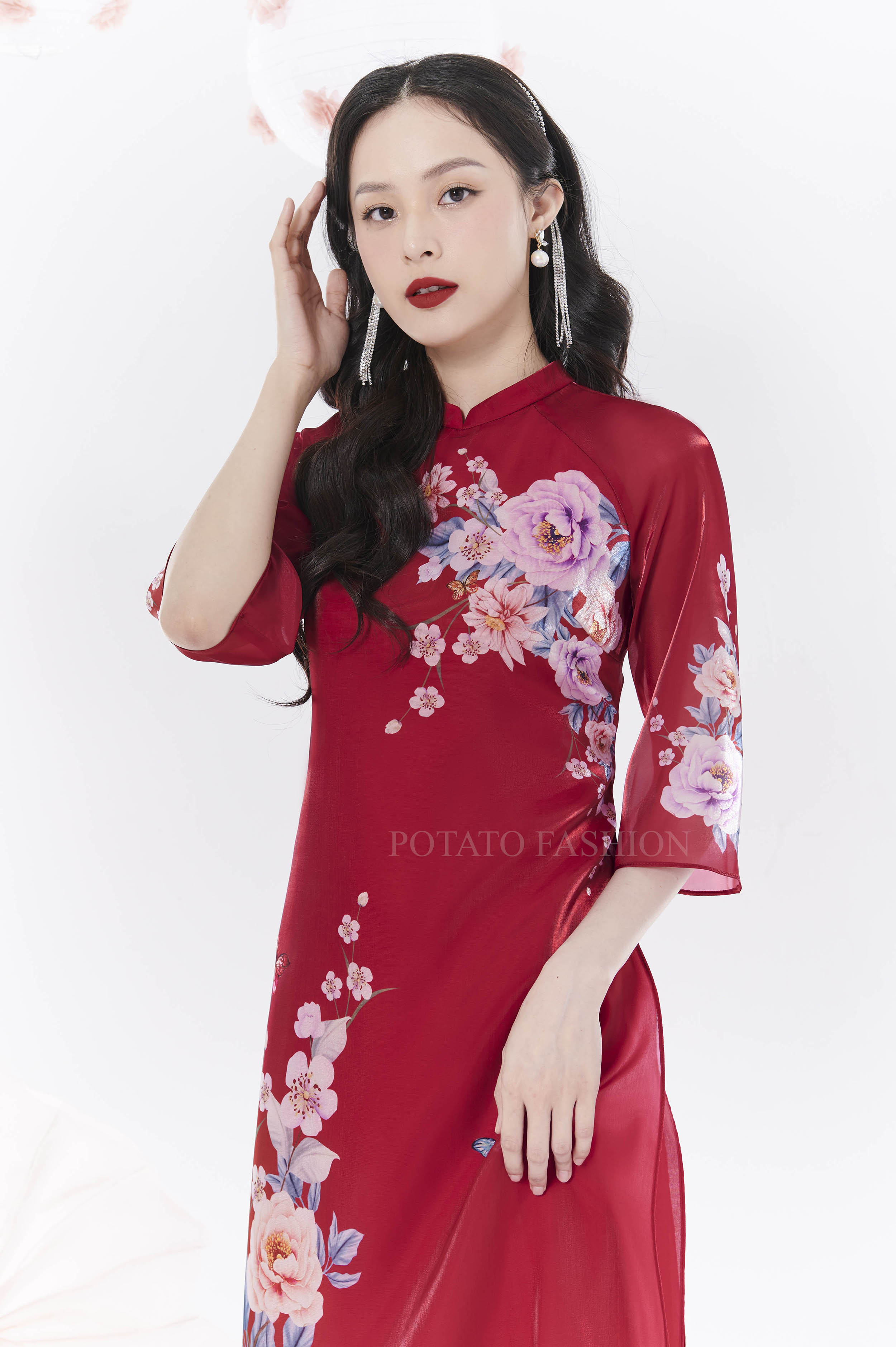 Áo dài Nhật Hoa
