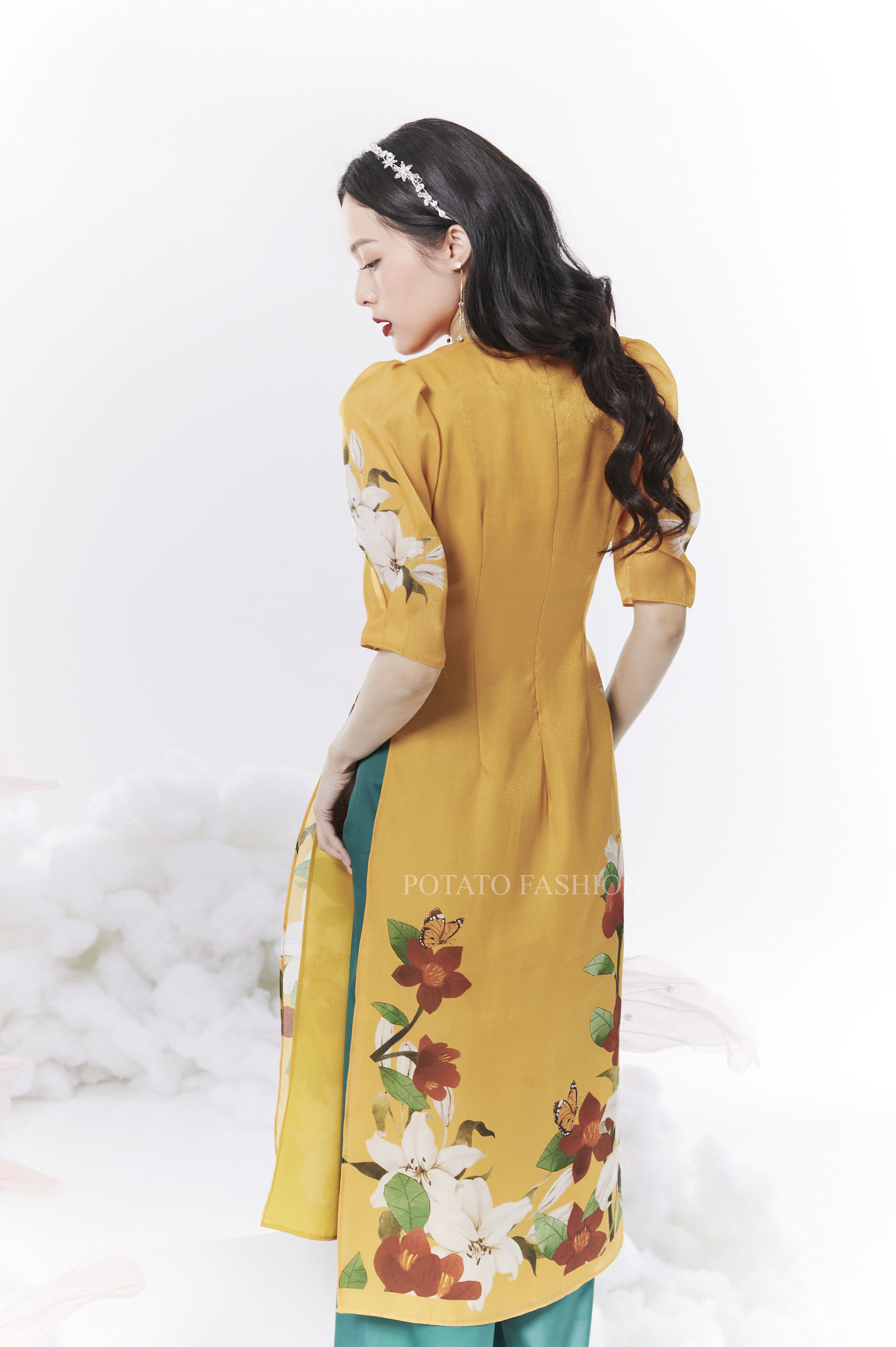 Áo dài Kiều Nga