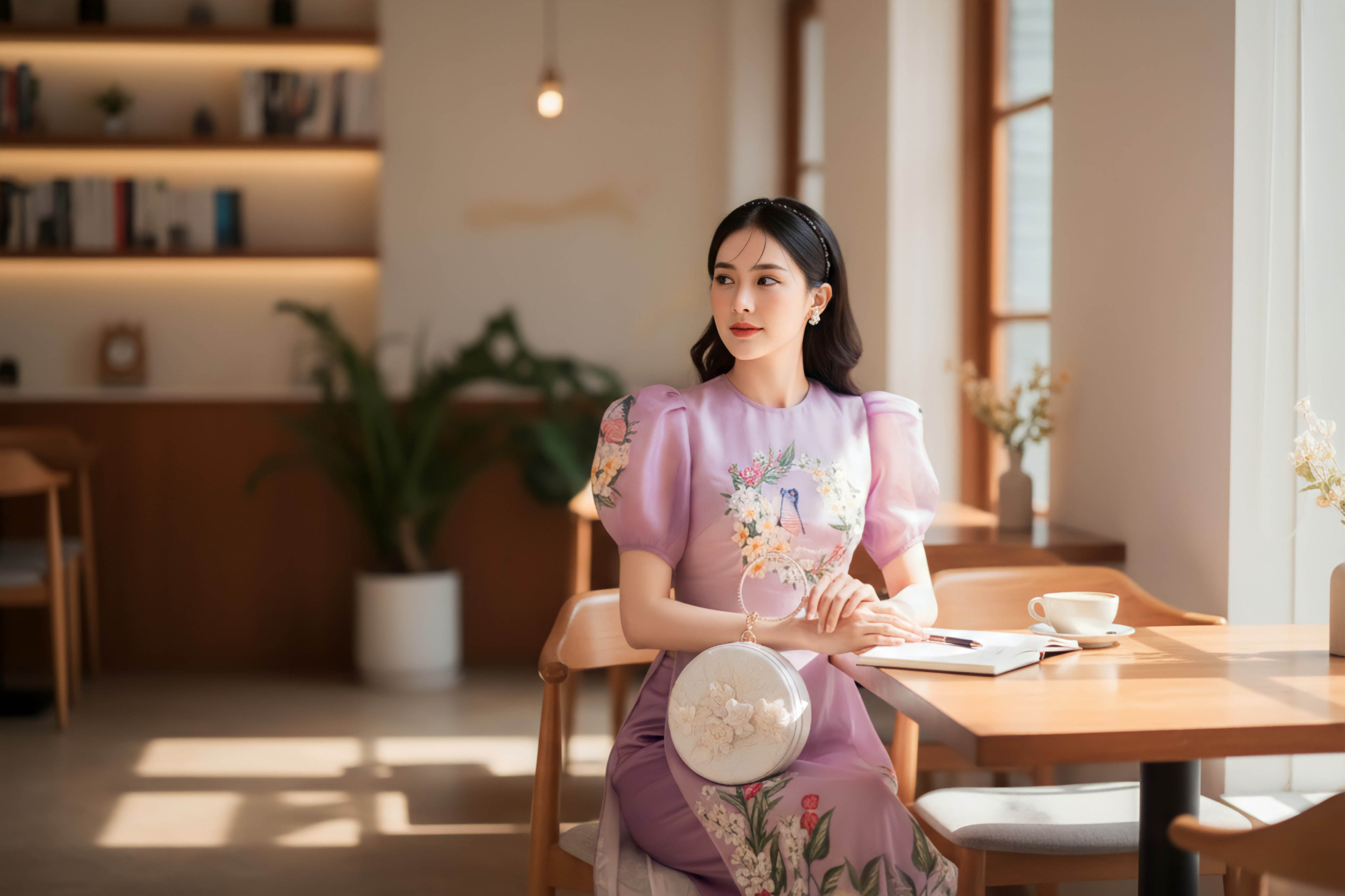 Set áo dài Hồ Điệp