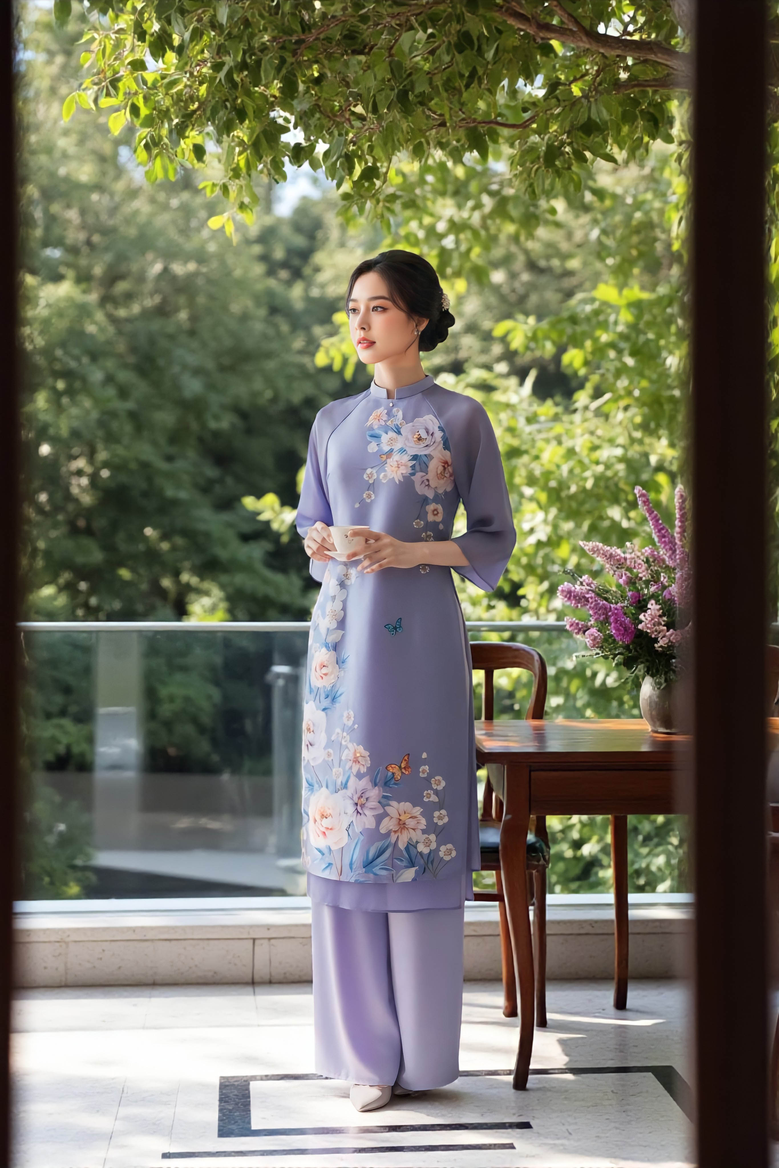 Áo dài Họa Bích