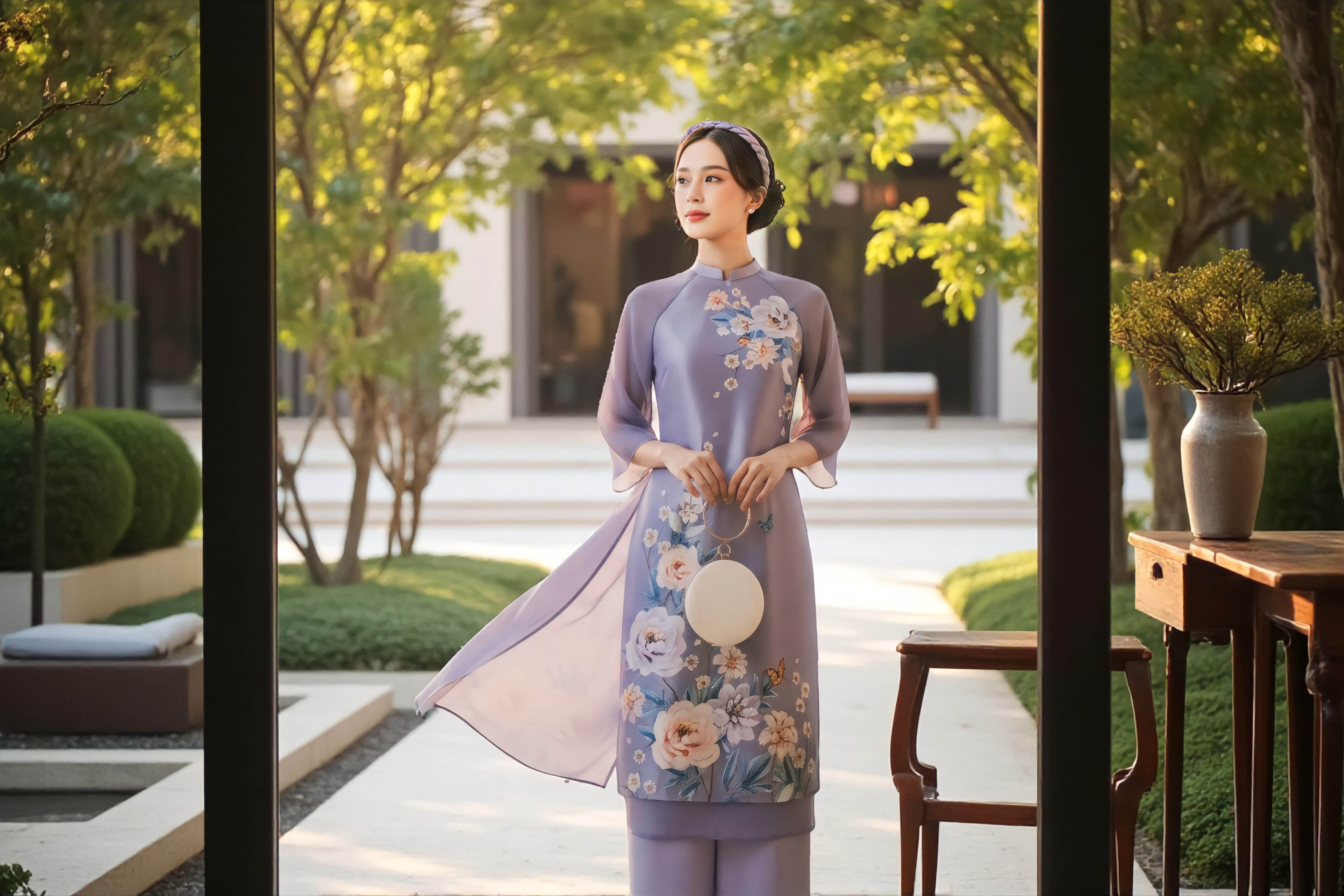 Áo dài Họa Bích