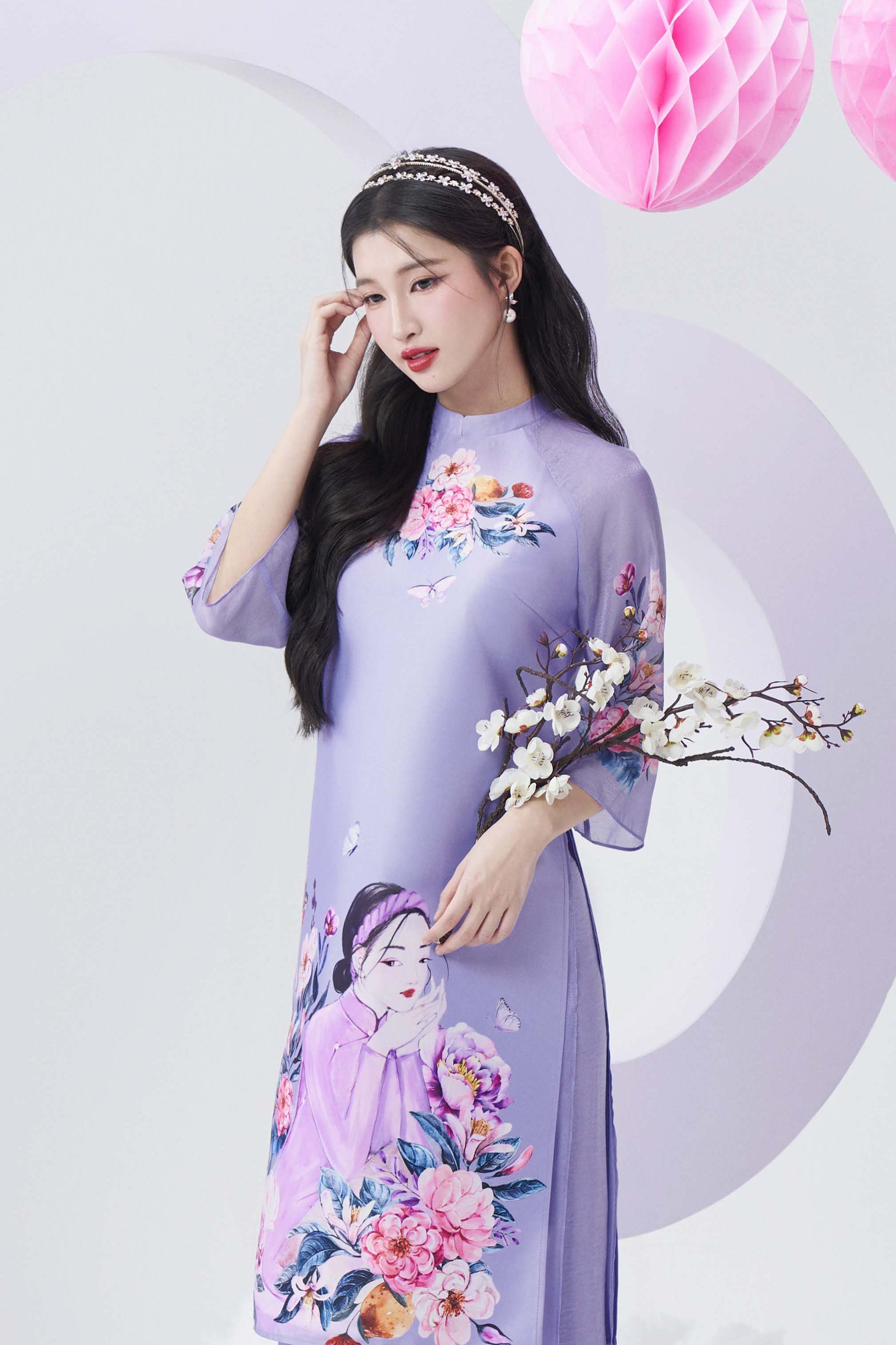 Áo dài Dạ Liên