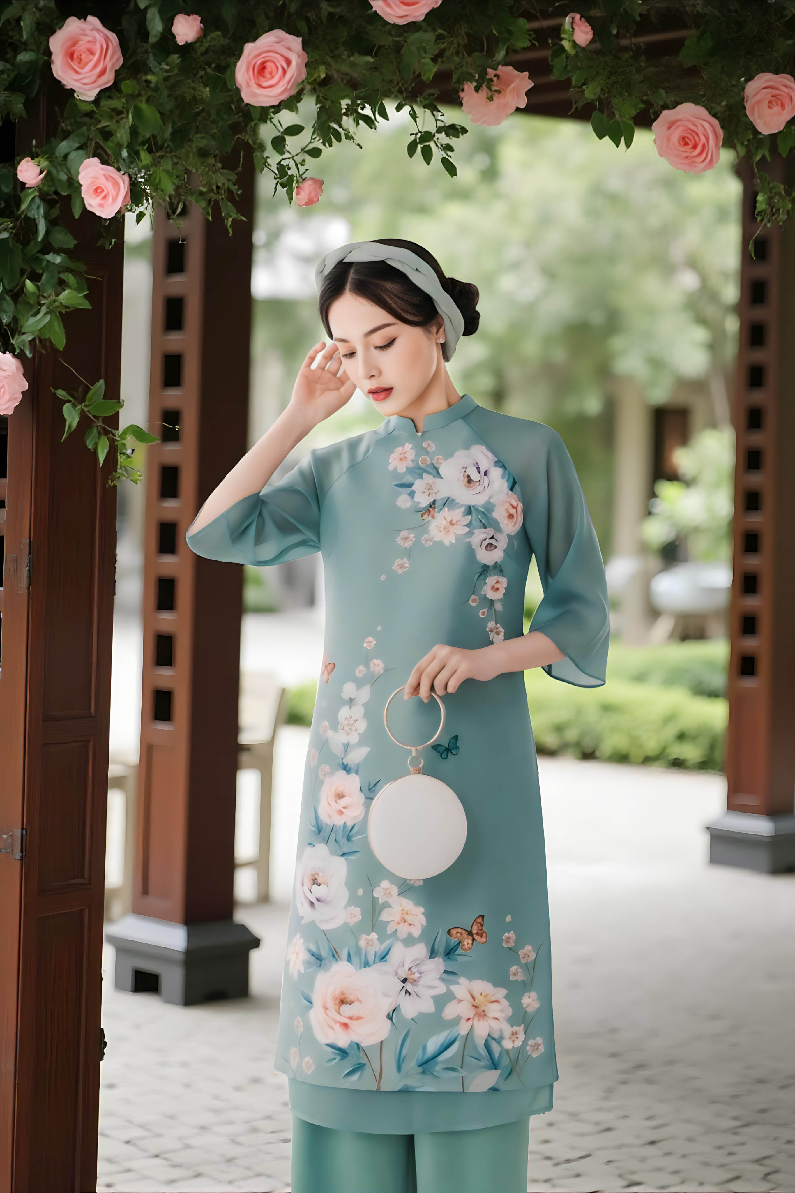 Áo dài Họa Bích