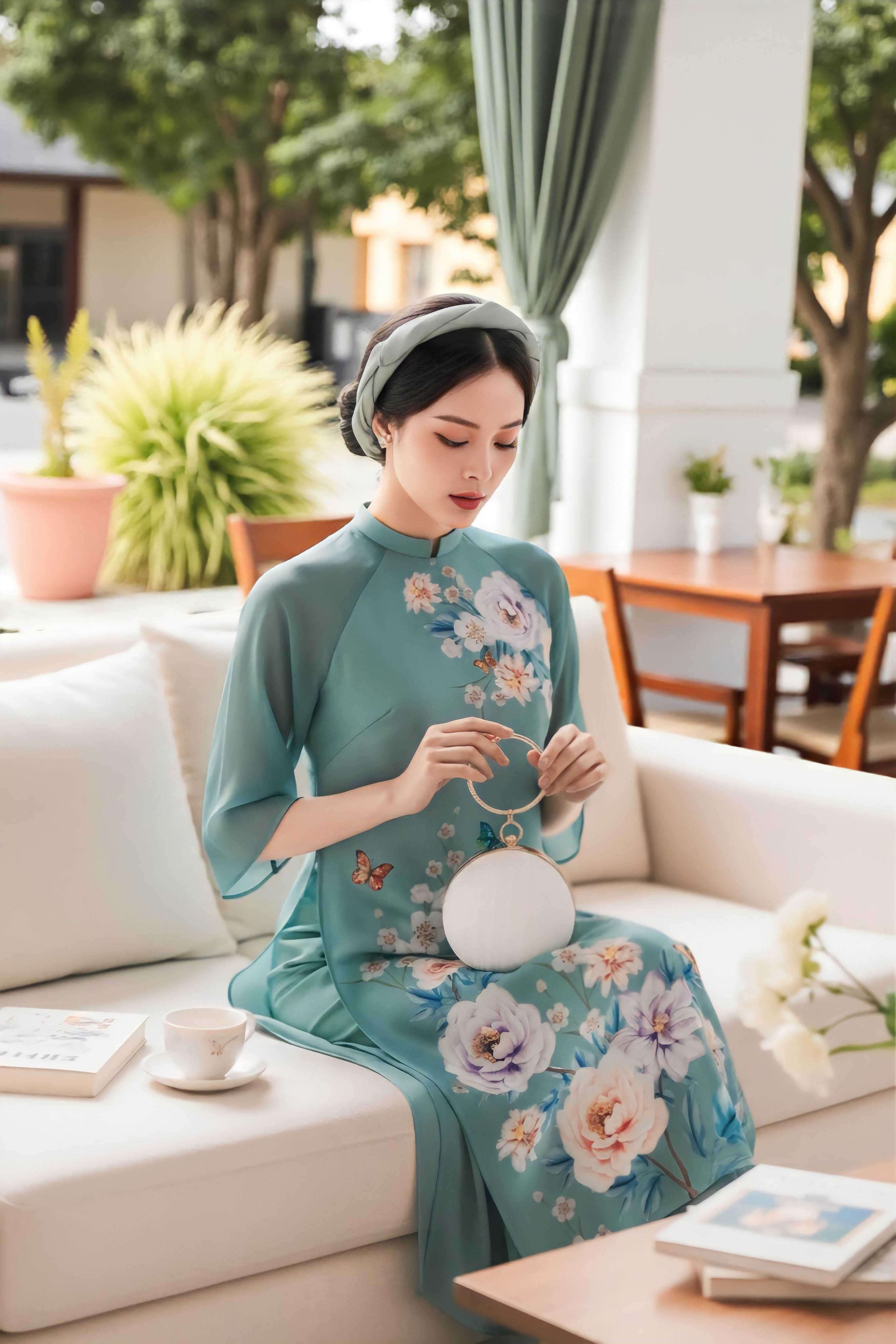 Áo dài Họa Bích