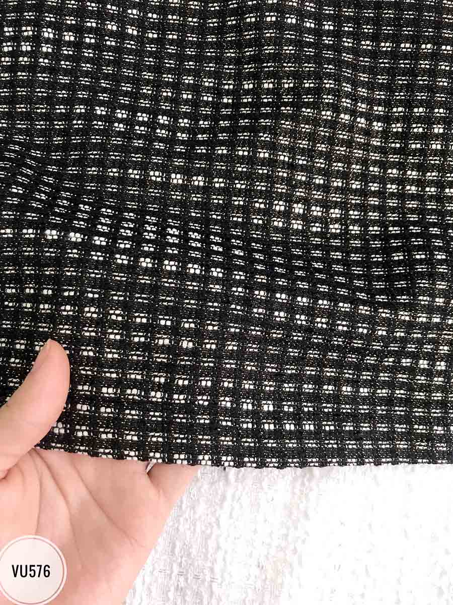 Váy cổ tròn lá cổ phối kẹp ren đính nơ