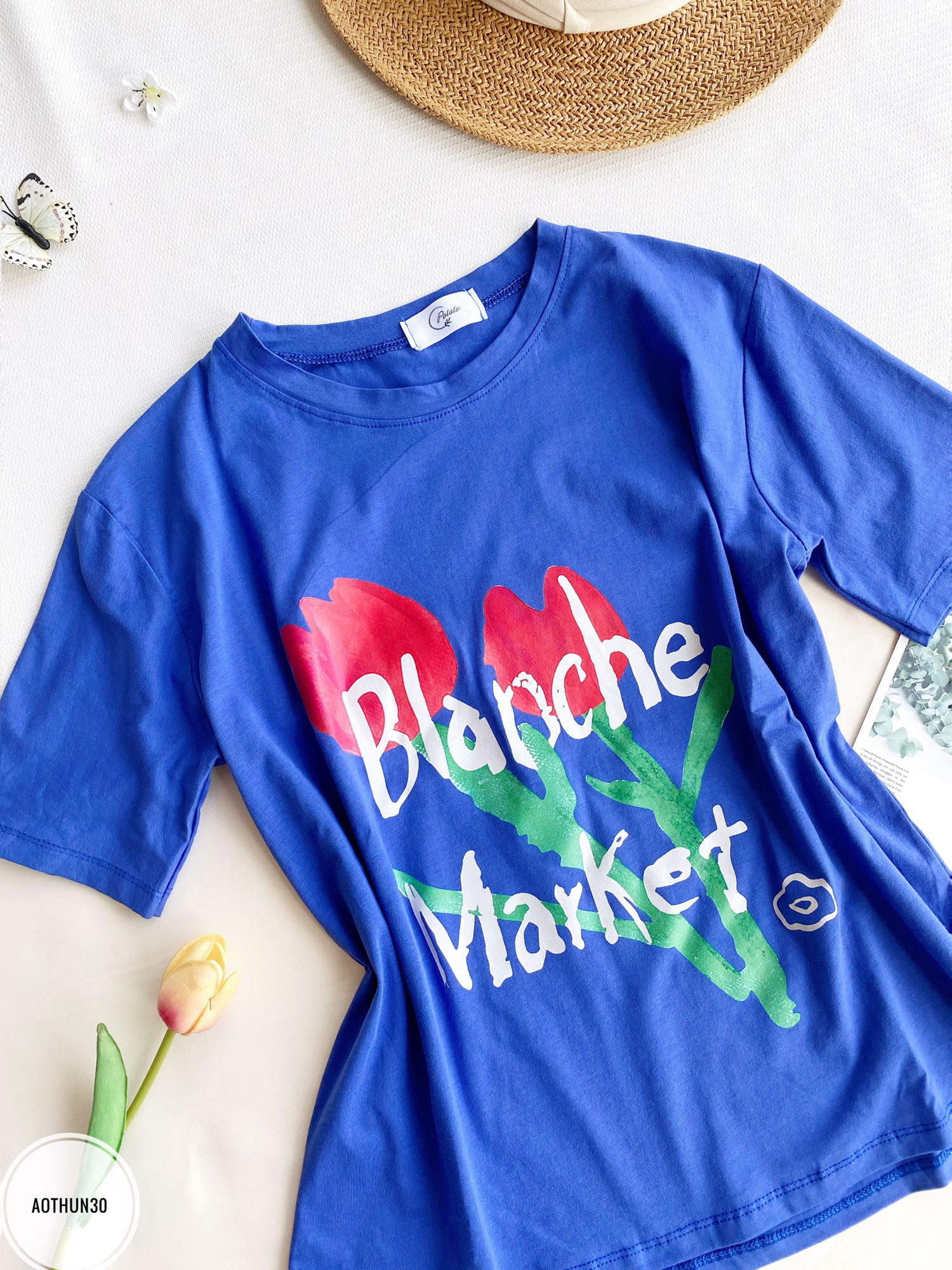 Áo thun BLANCHE MARKET