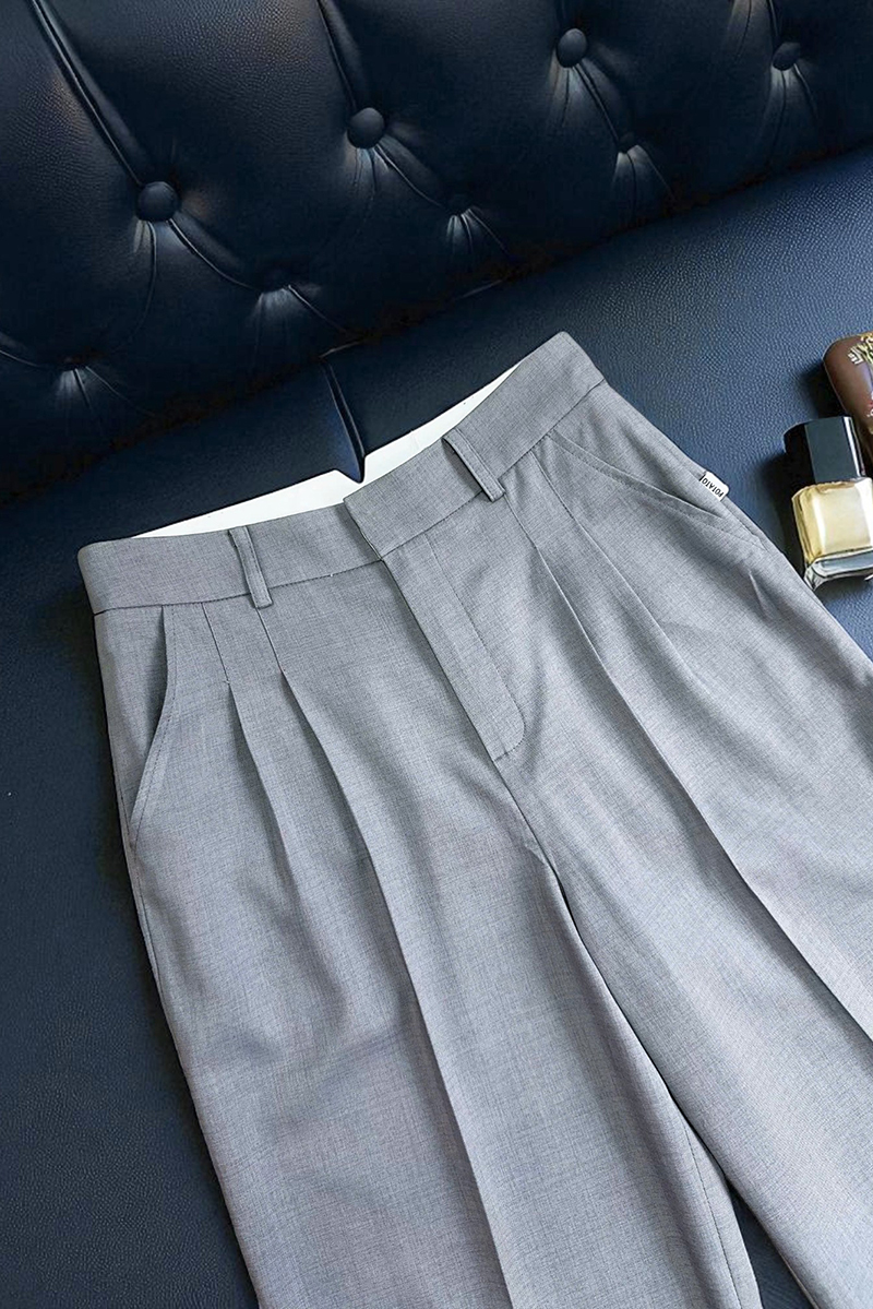 Quần suông túi chéo