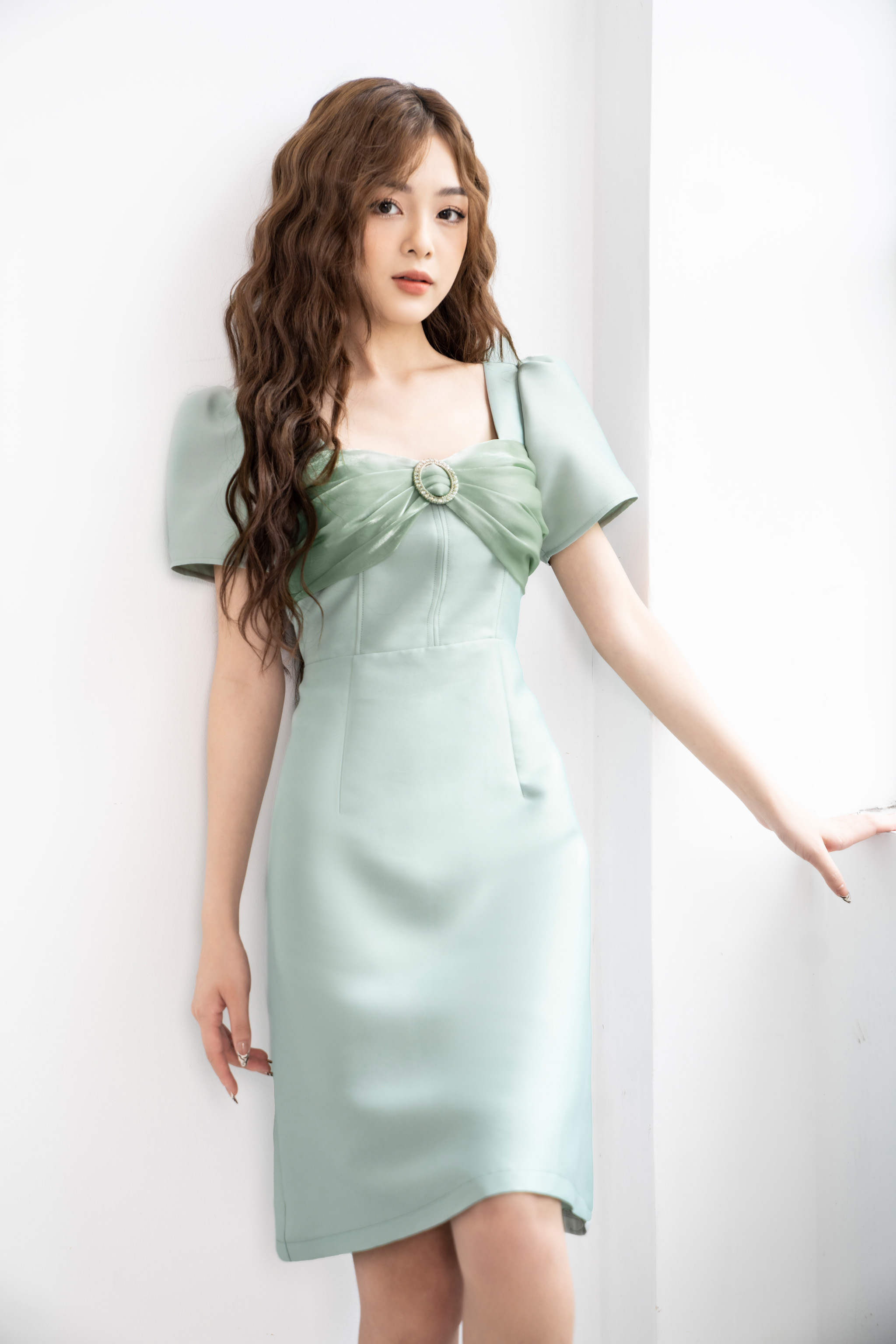 Váy babydoll tay bồng – HIME