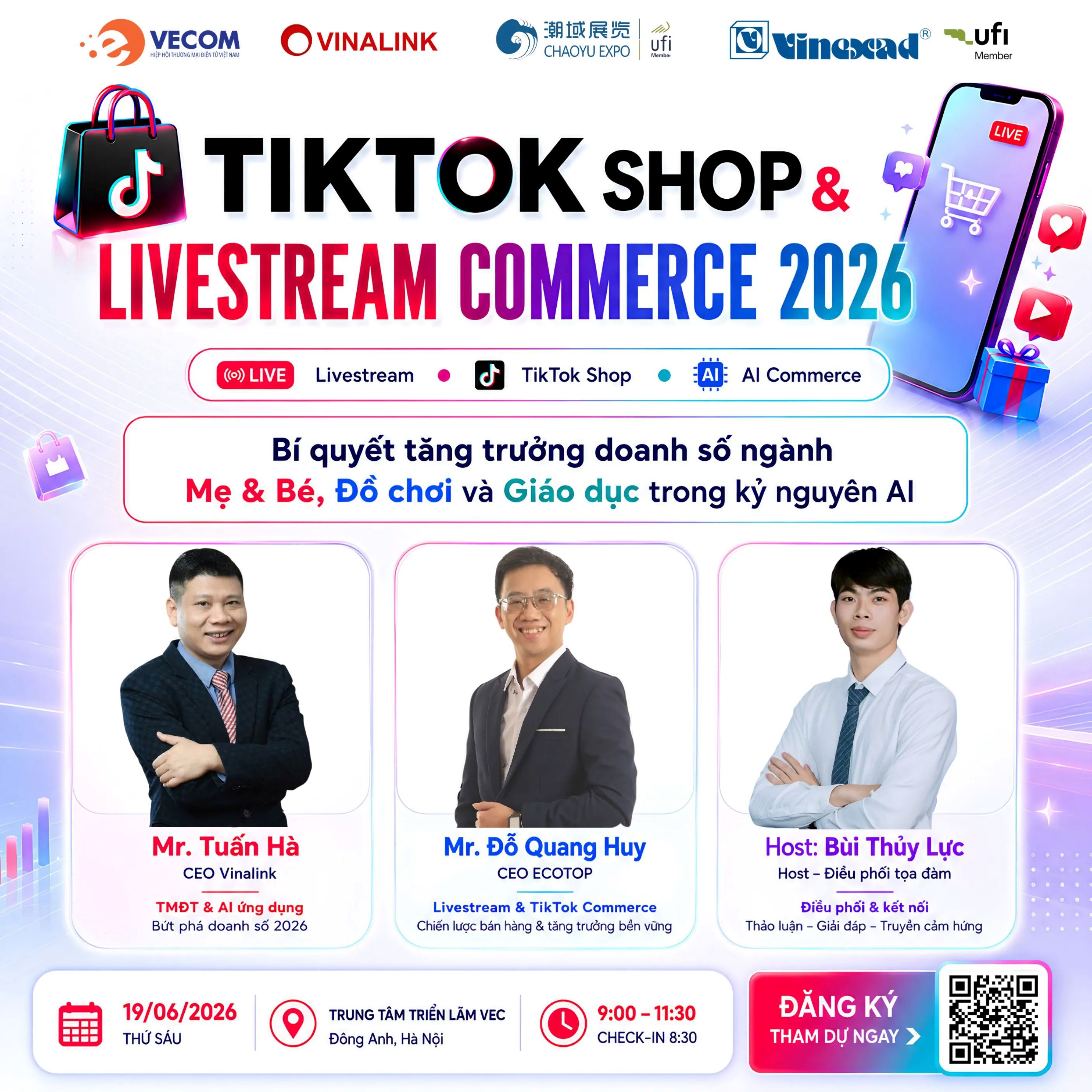 [VECOM] Invitation to TikTok Shop & Livestream Commerce 2026 Exhibition