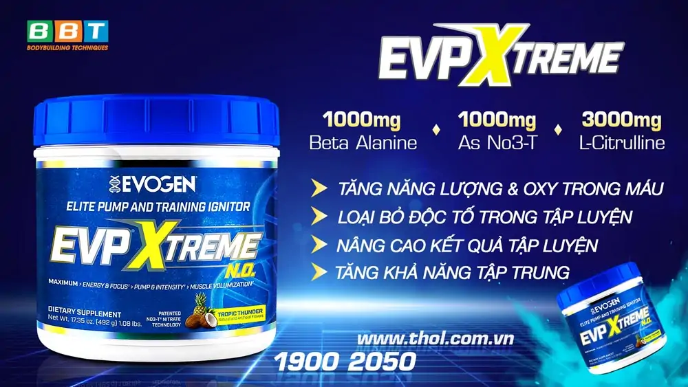EVOGEN EVPEXTREME 20 SERVINGS NANS Đại Lý Thương
