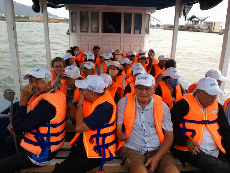 Vietbalo Tour Đại chiến đảo Bình Ba cùng Hội Khuyến học Tây Ninh