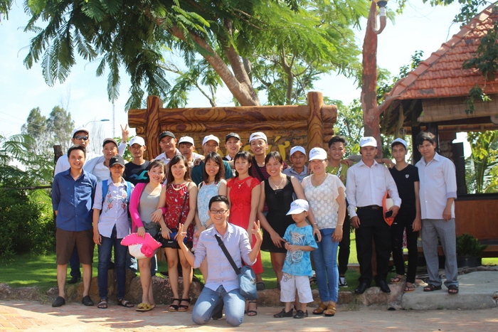 Du lịch thường niên kết hợp Hỗ trợ Bà con khó khăn Hàm Thuận Nam của An Lĩnh Construction