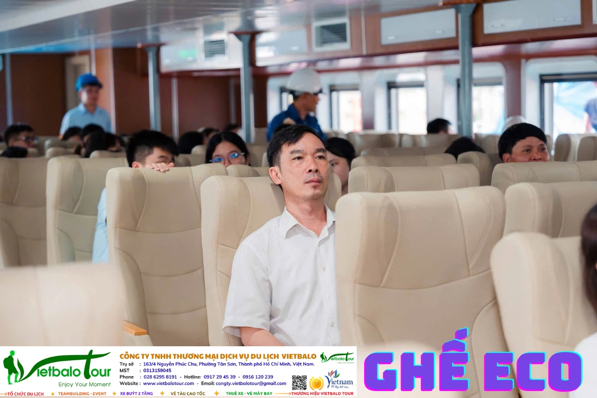 Giá vé, ghế ngồi tàu Phú Quý Express tuyến Sài Gòn Côn Đảo