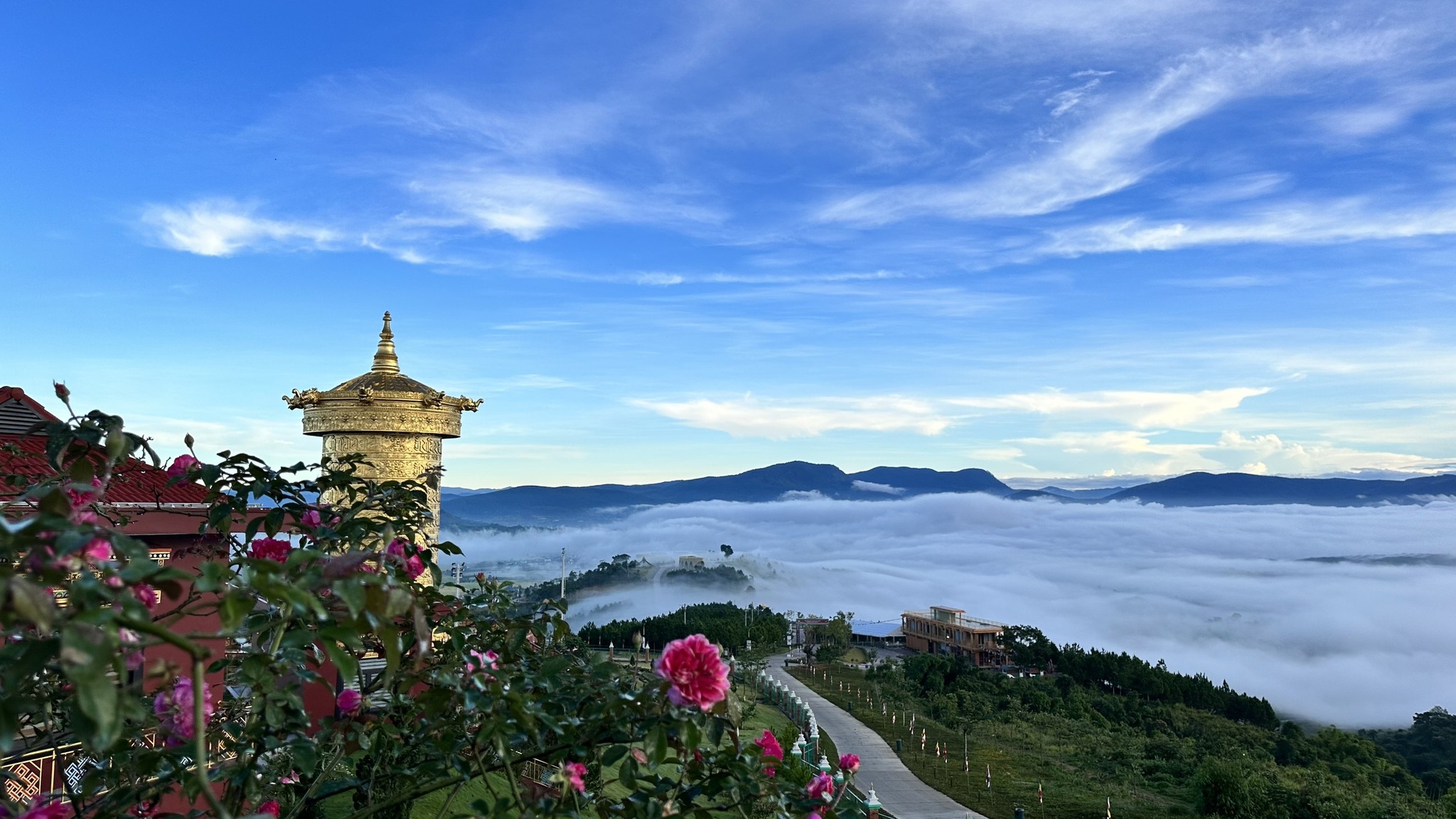 Tour Đà Lạt, chùa Samten Hill