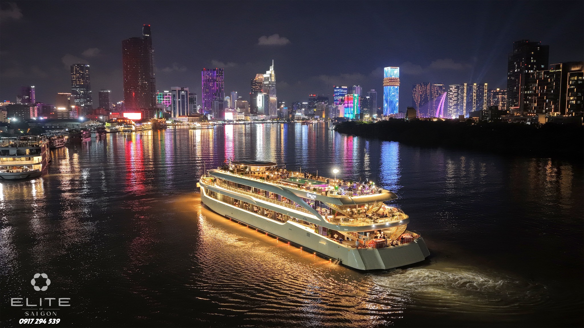 Ăn tối Buffet tàu Elite of Sai Gon