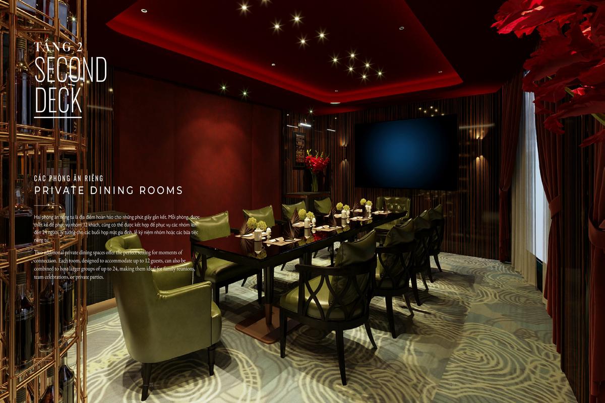 Đặt buffet trên tàu elite sài gòn