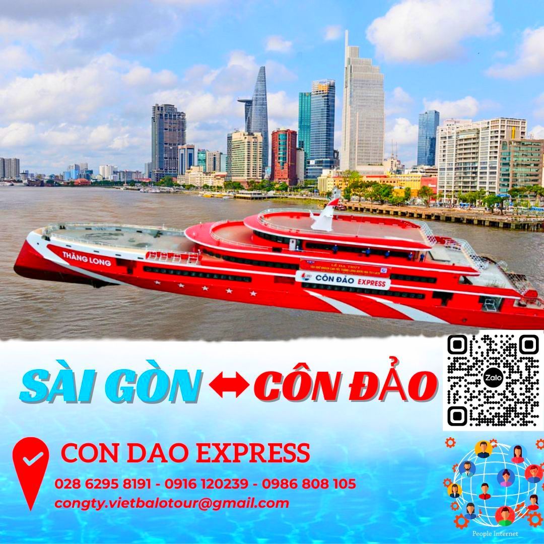 Tour Tp.Hcm Côn Đảo, Vé tàu Sài Gòn Côn Đảo