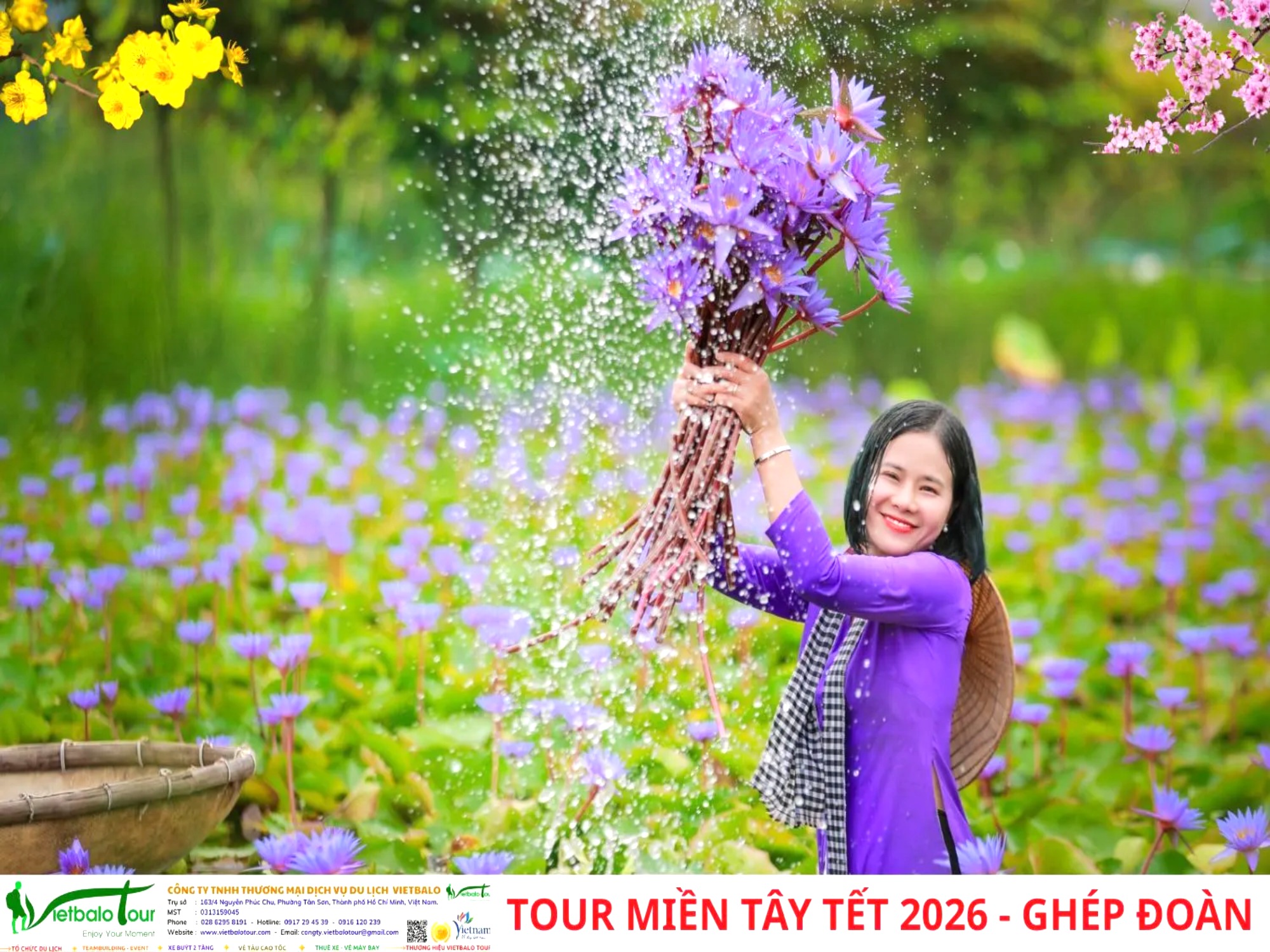 Tour Miền Tây tết 2026