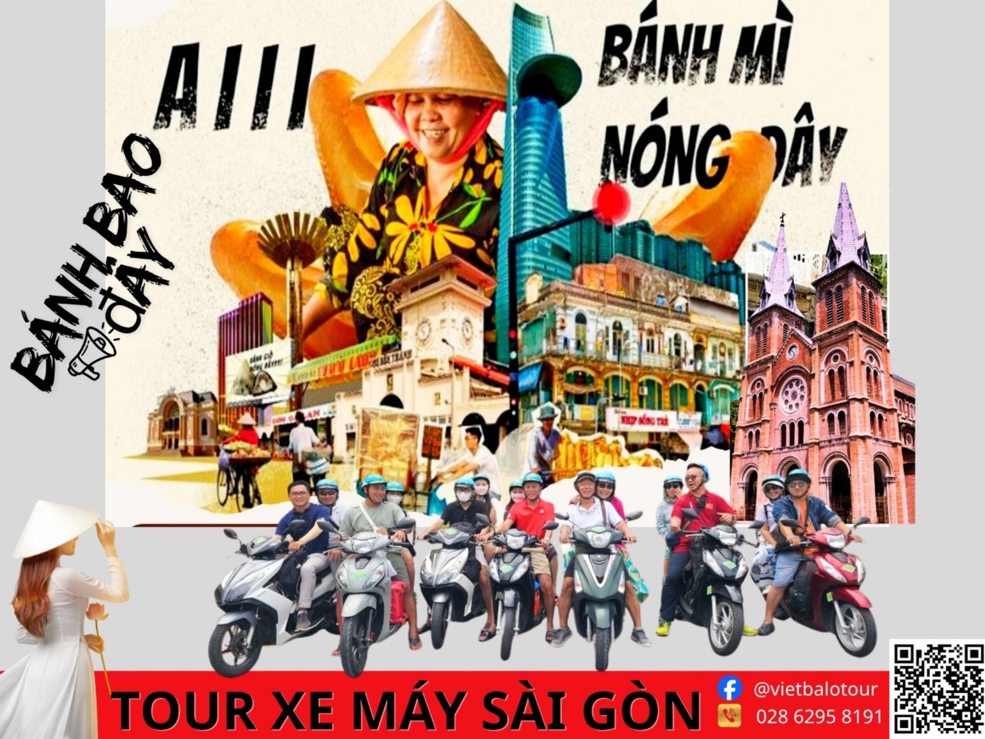 Tour xe máy Tp.HCM/Sài Gòn